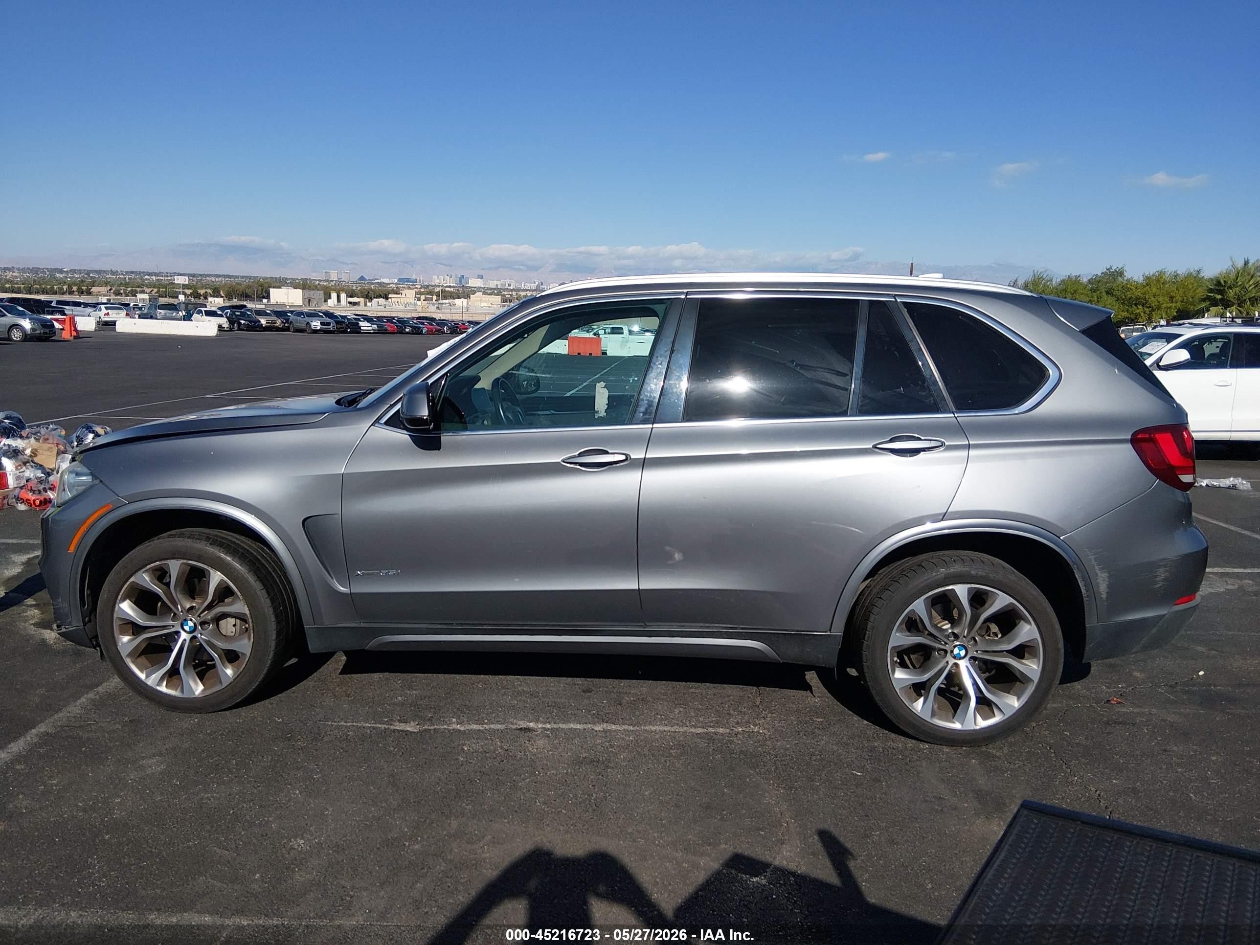 2015 Bmw X5 Xdrive35i Gray vin: 5UXKR0C52F0P01832