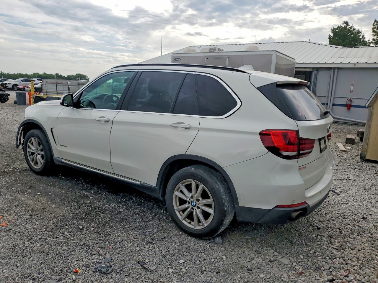 2015 Bmw X5 Xdrive35i White vin: 5UXKR0C52F0P02687