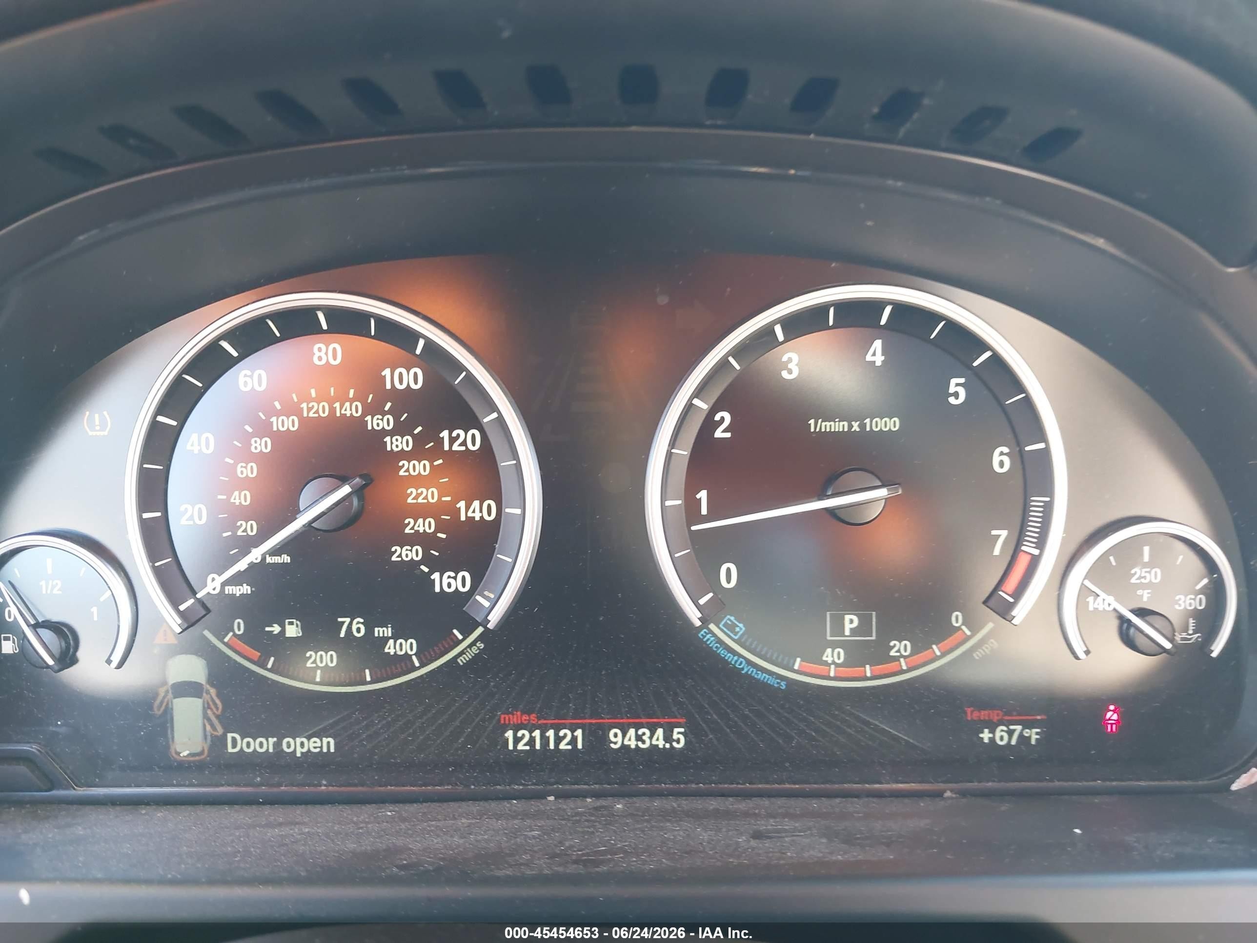 2015 Bmw X5 Xdrive35i Черный vin: 5UXKR0C52F0P12670