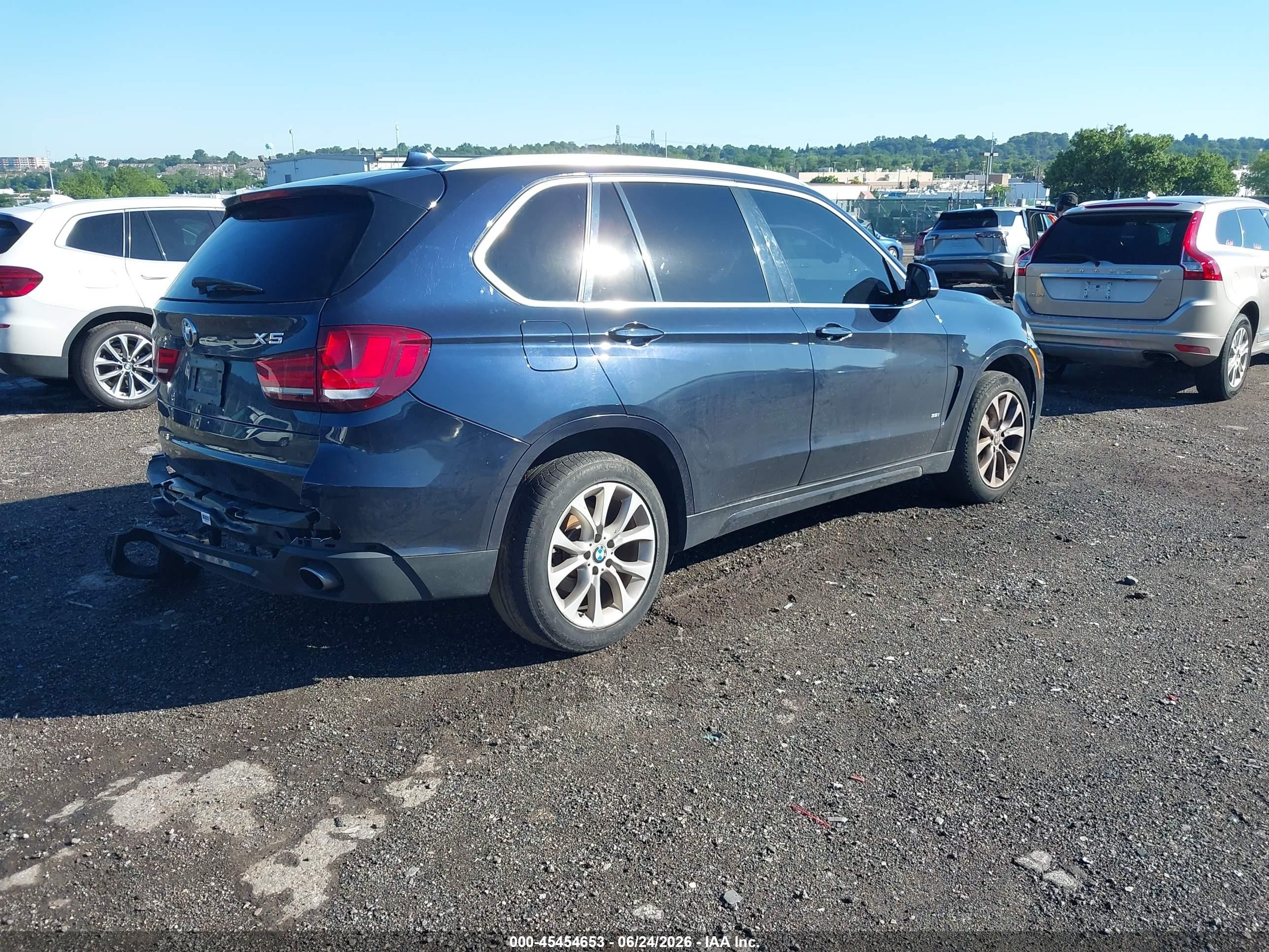 2015 Bmw X5 Xdrive35i Черный vin: 5UXKR0C52F0P12670