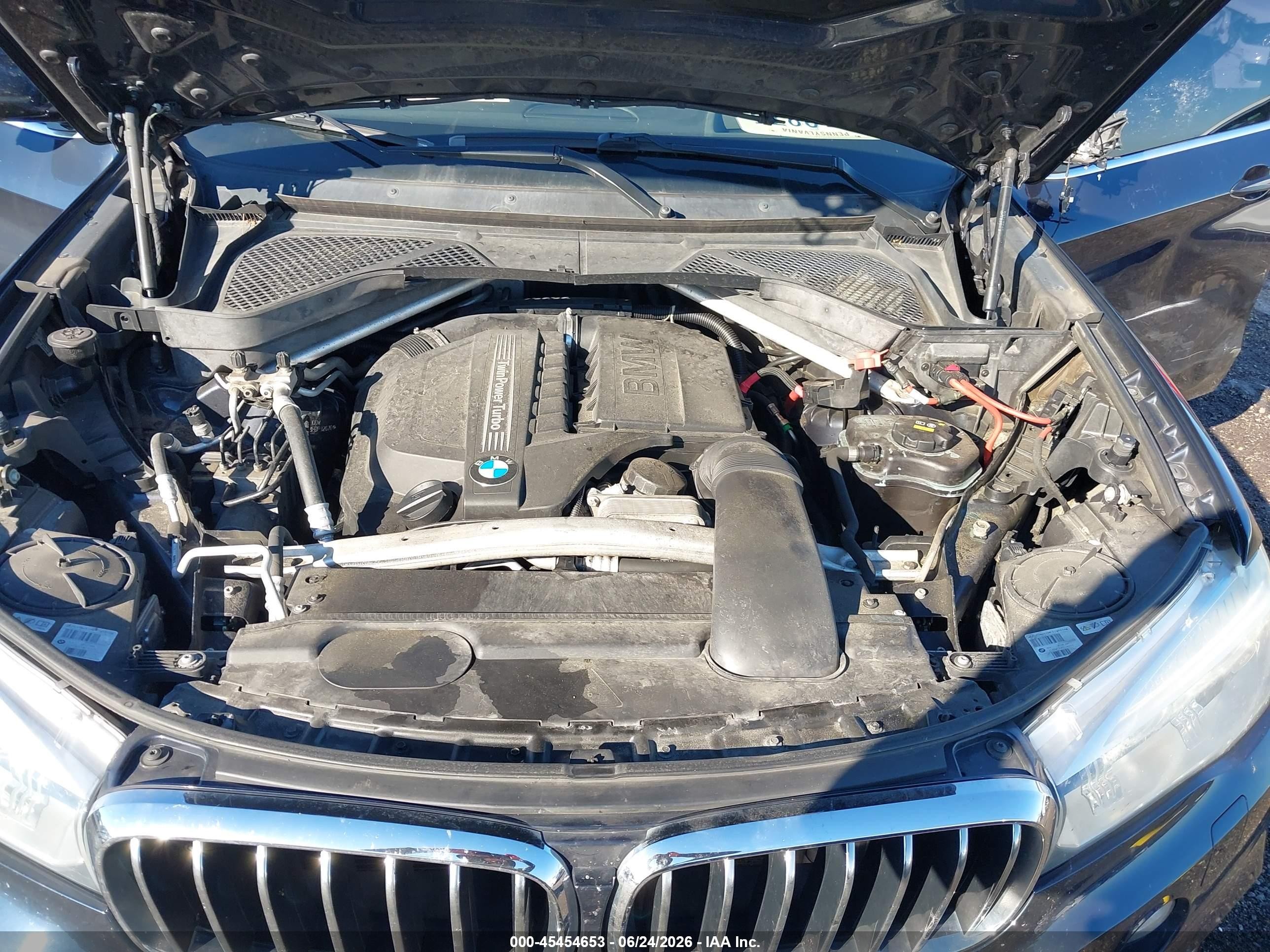 2015 Bmw X5 Xdrive35i Черный vin: 5UXKR0C52F0P12670