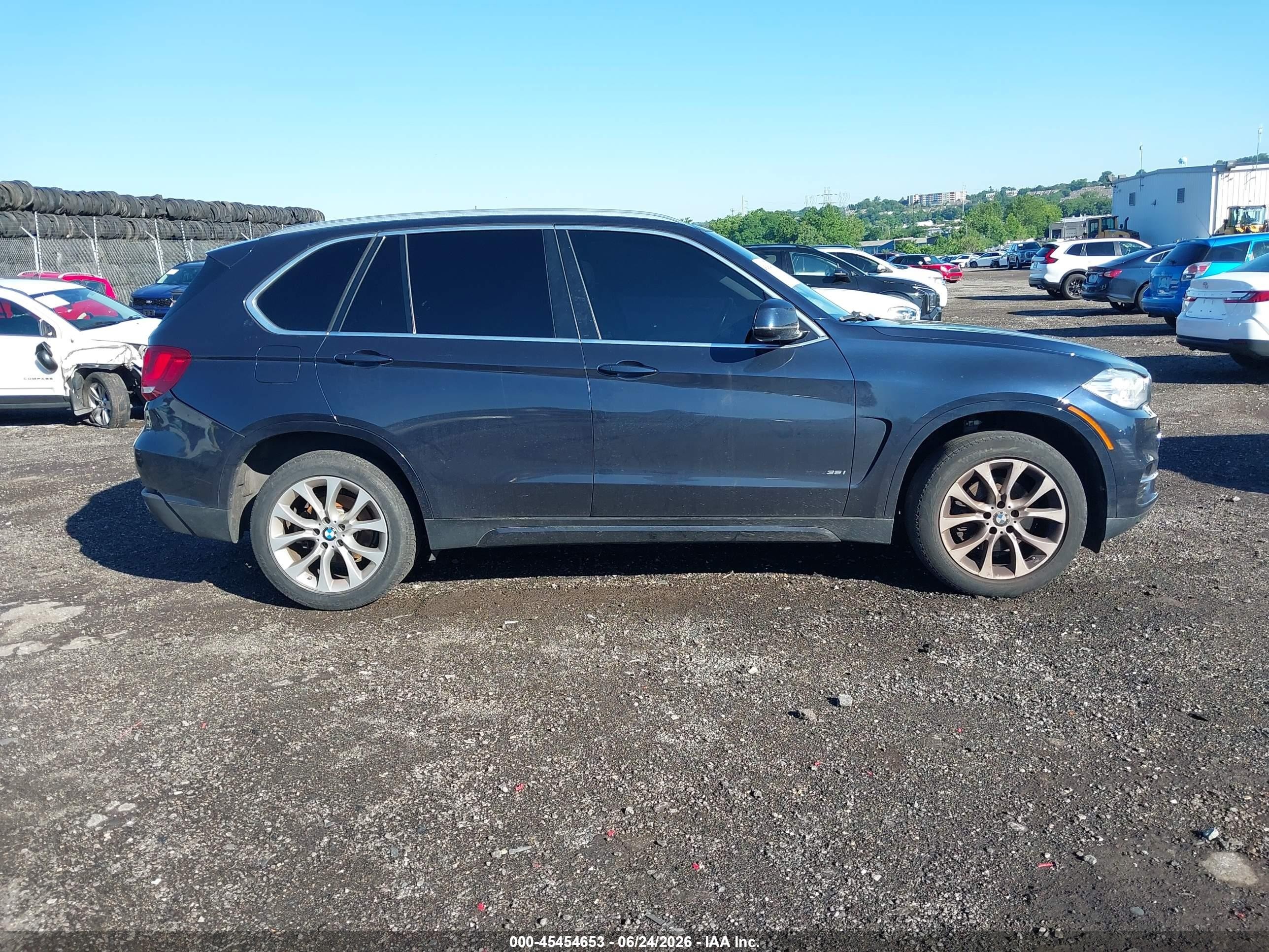 2015 Bmw X5 Xdrive35i Черный vin: 5UXKR0C52F0P12670