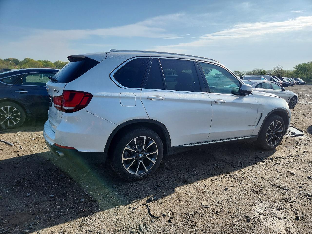 2015 Bmw X5 Xdrive35i Белый vin: 5UXKR0C52F0P14001