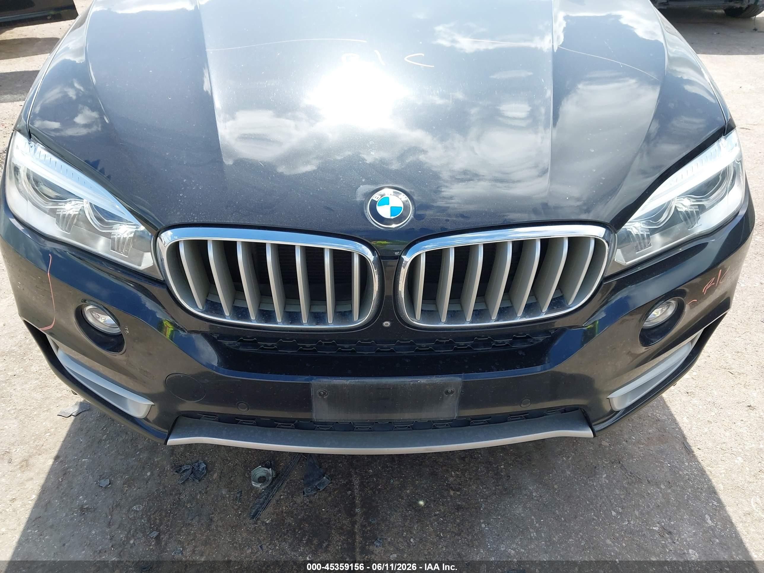 2015 Bmw X5 Xdrive35i Black vin: 5UXKR0C52F0P16265