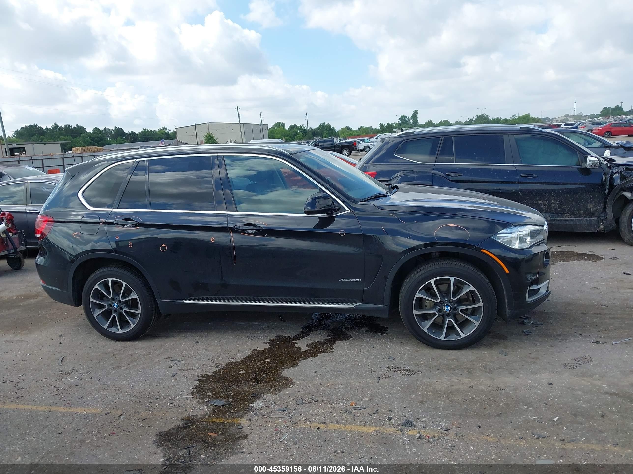 2015 Bmw X5 Xdrive35i Black vin: 5UXKR0C52F0P16265