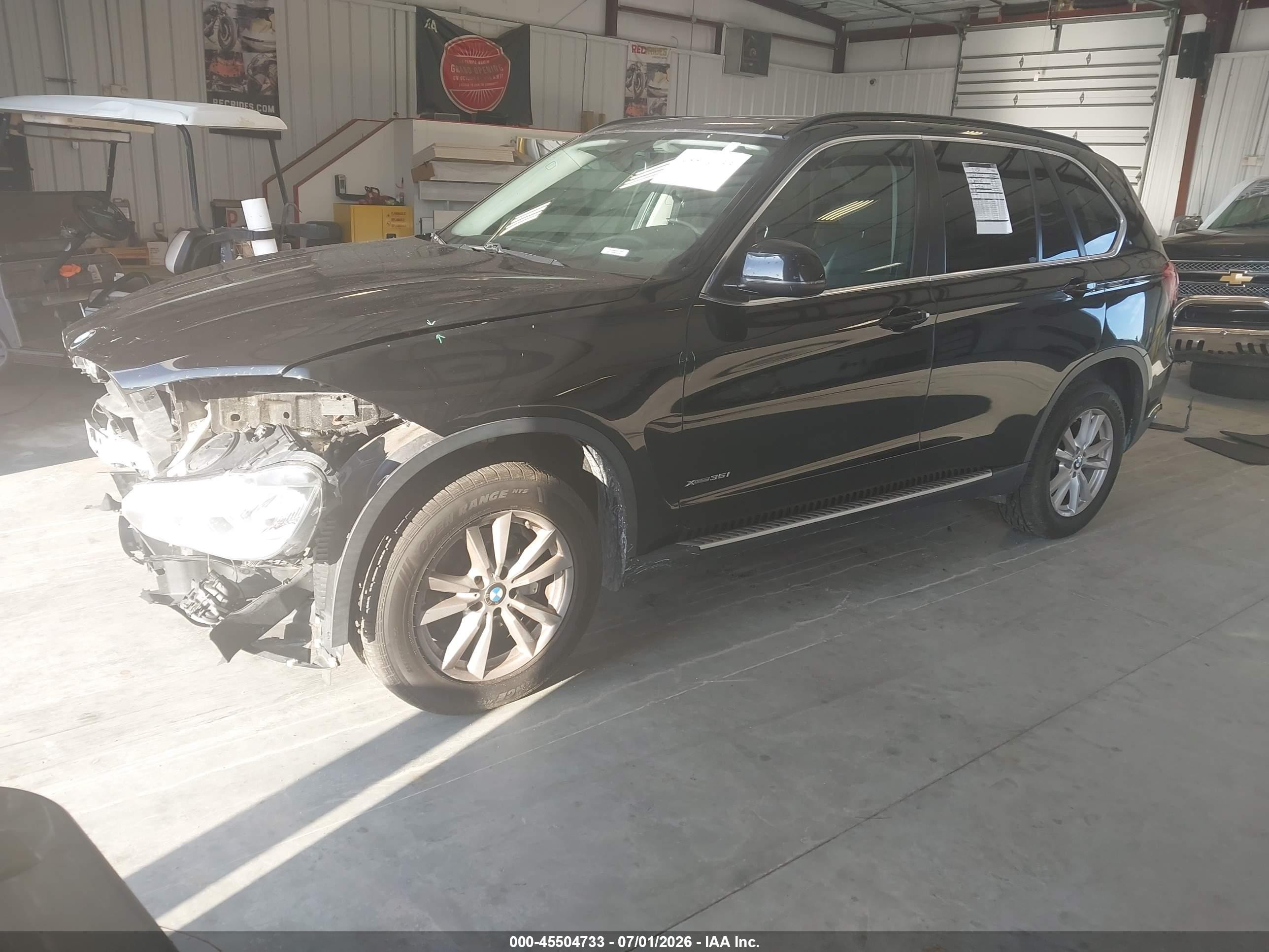2015 Bmw X5 Xdrive35i Черный vin: 5UXKR0C52F0P17982