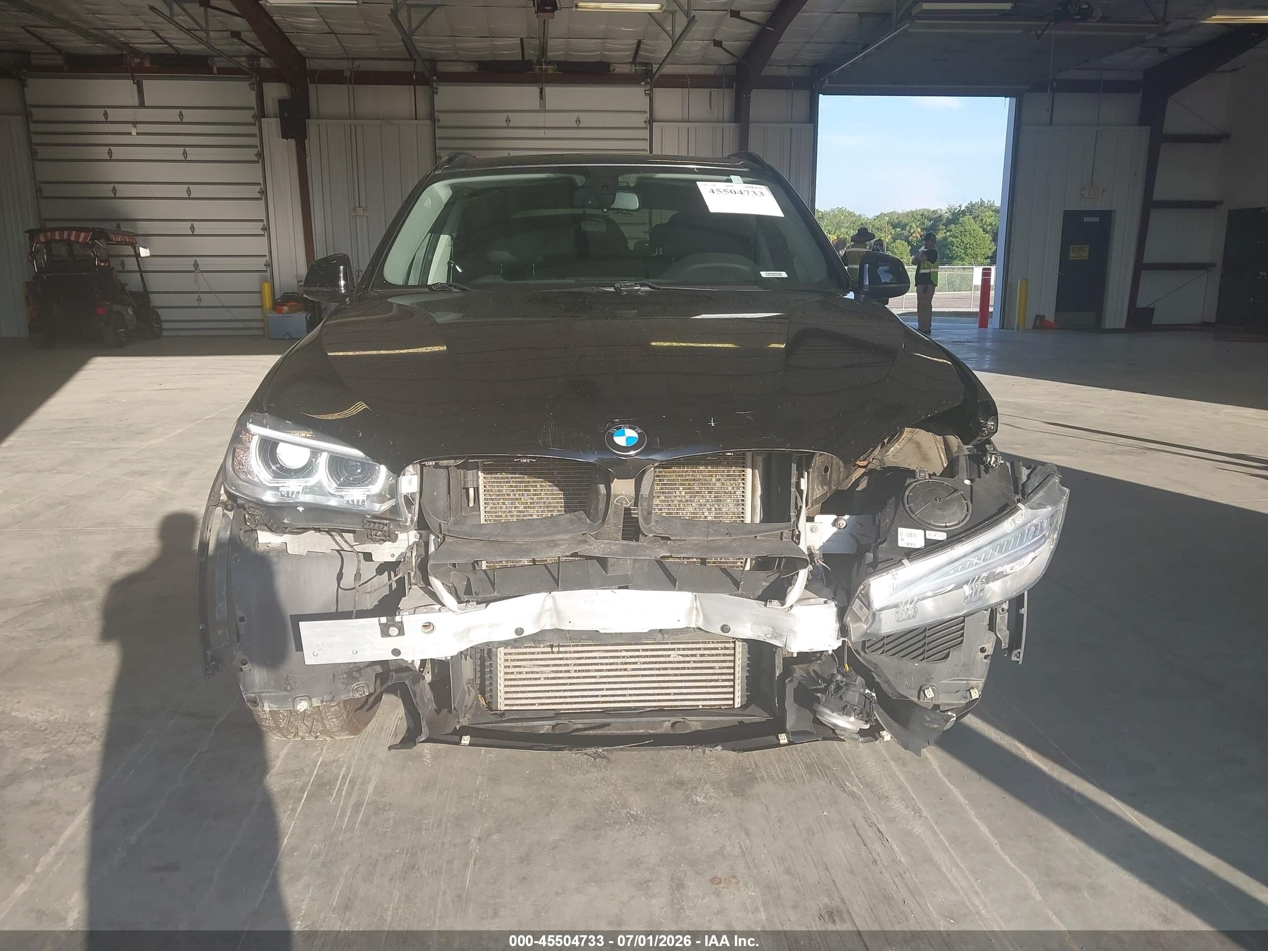 2015 Bmw X5 Xdrive35i Черный vin: 5UXKR0C52F0P17982