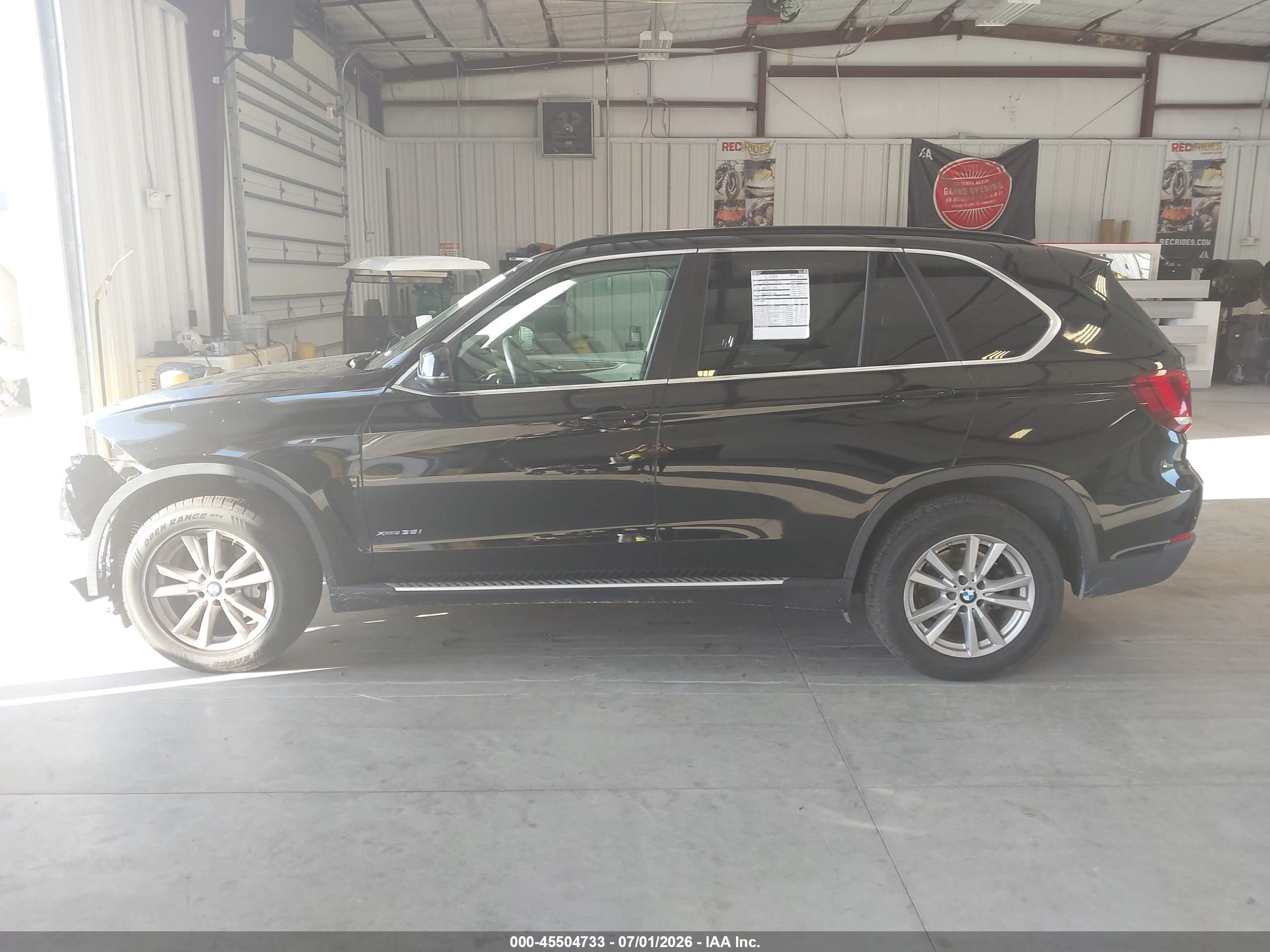 2015 Bmw X5 Xdrive35i Черный vin: 5UXKR0C52F0P17982