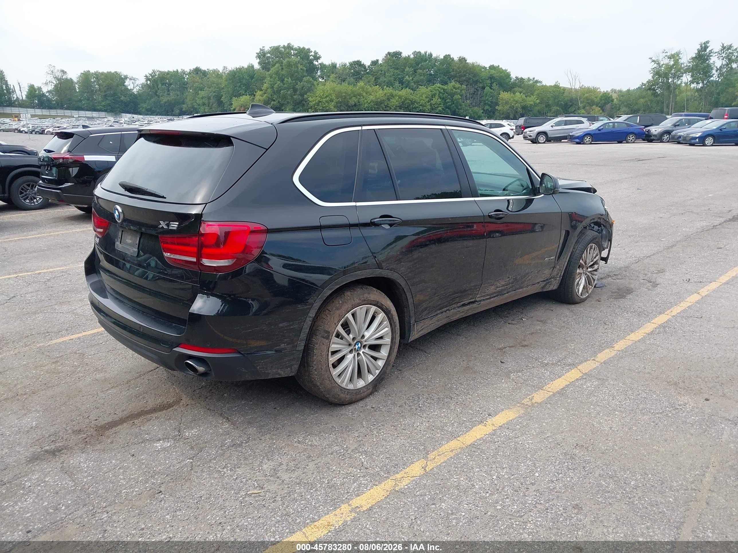 2014 Bmw X5 Xdrive35i Black vin: 5UXKR0C53E0H18138