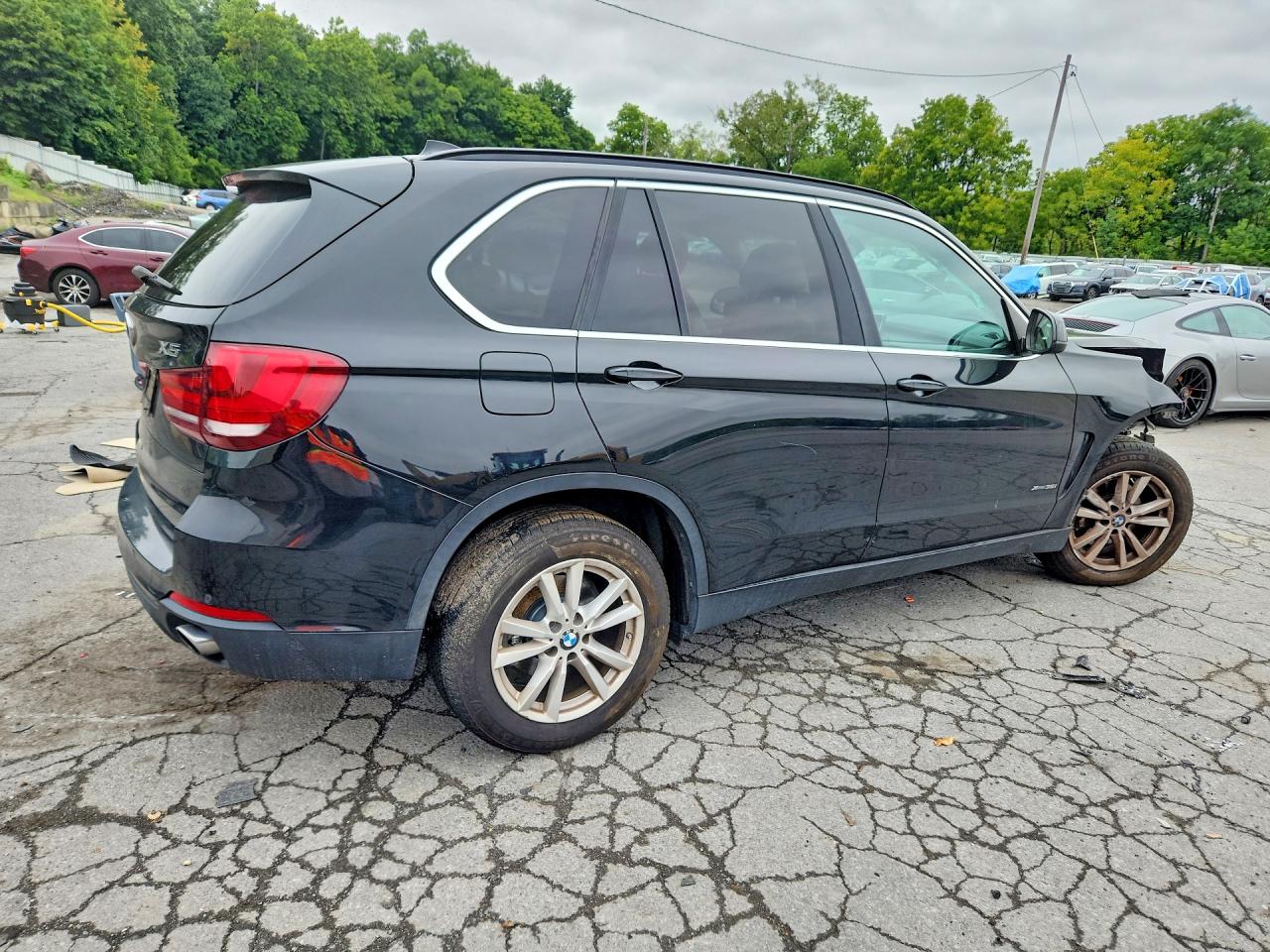 2014 Bmw X5 Xdrive35i Black vin: 5UXKR0C53E0H18155