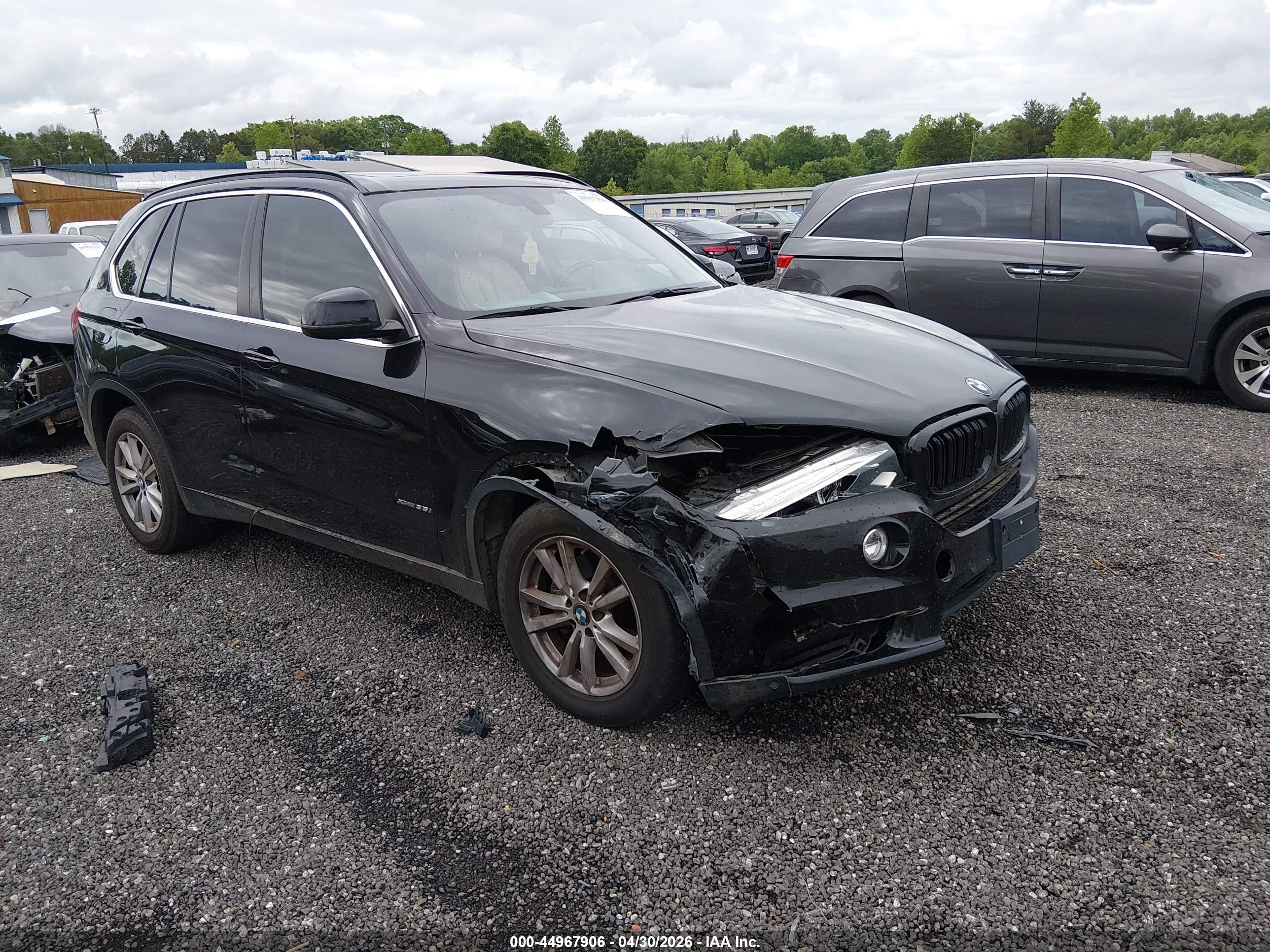 2014 Bmw X5 Xdrive35i Black vin: 5UXKR0C53E0K52014