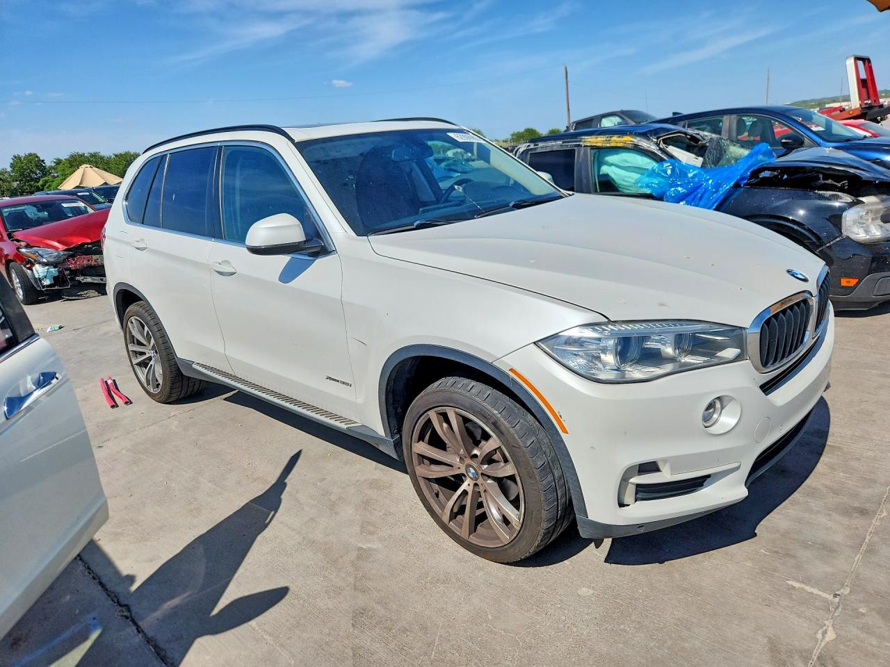 2015 Bmw X5 Xdrive35i White vin: 5UXKR0C53F0K52225