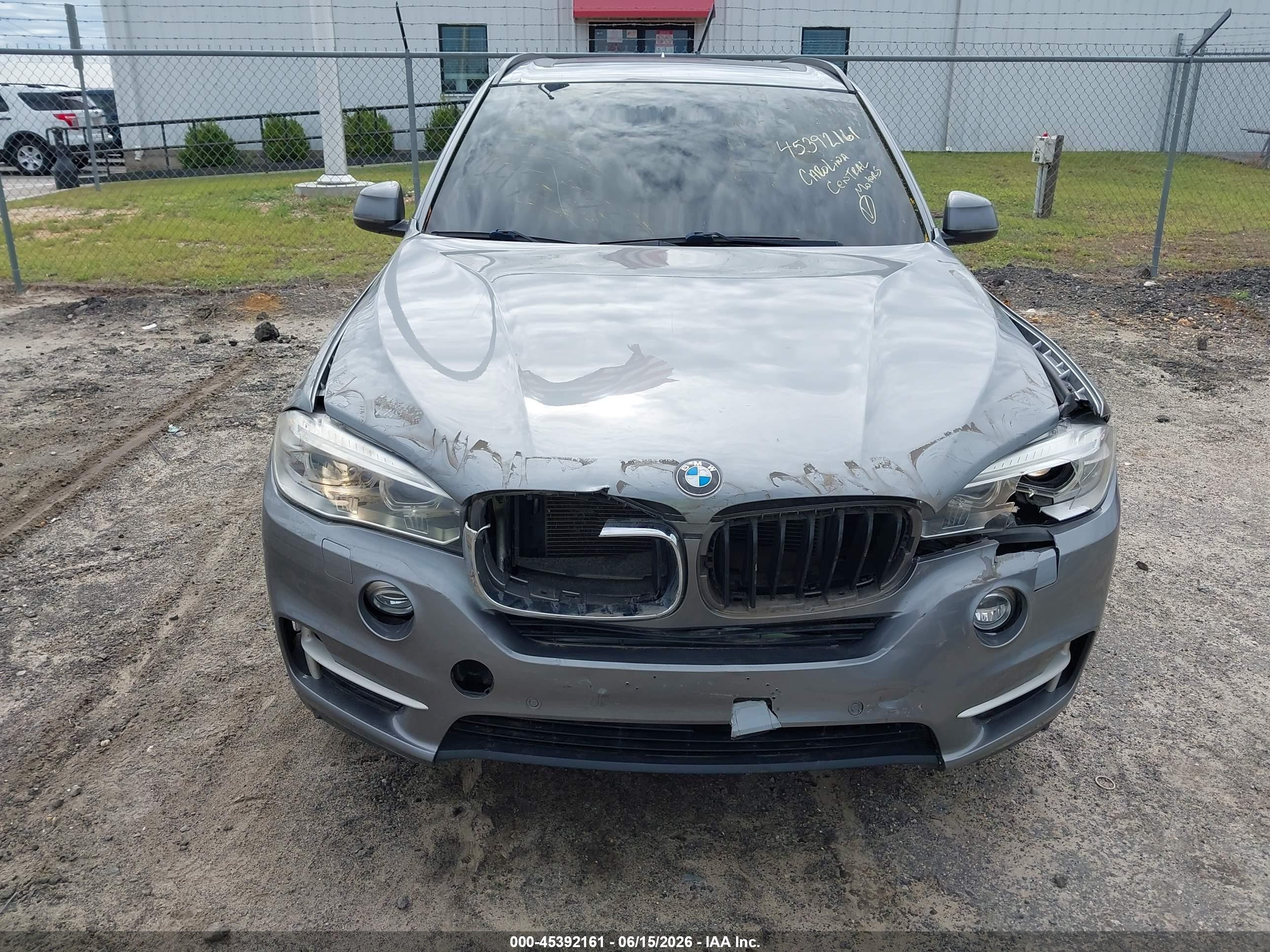 2015 Bmw X5 Xdrive35i Gray vin: 5UXKR0C53F0K53441