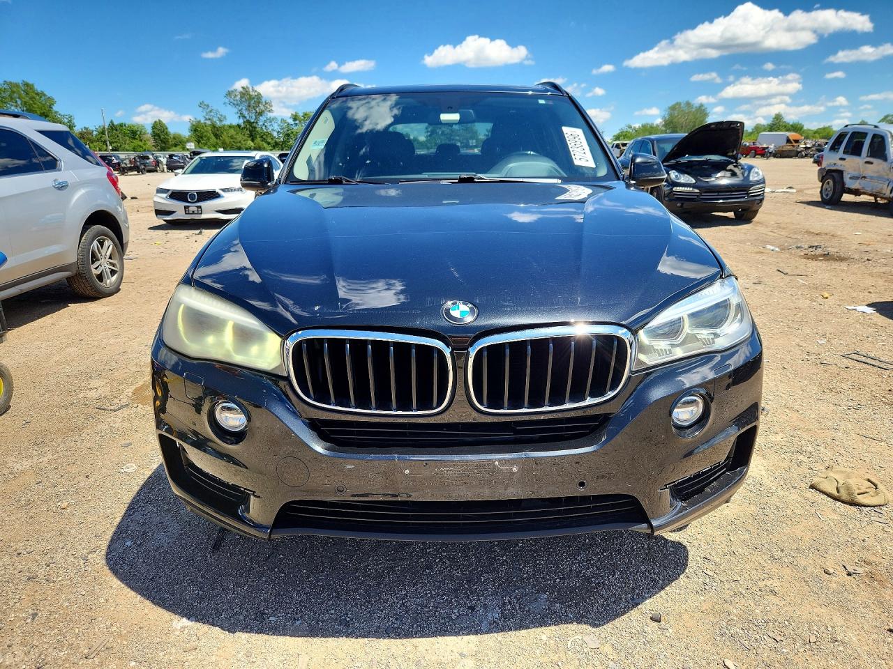 2015 Bmw X5 Xdrive35i Black vin: 5UXKR0C53F0K55884