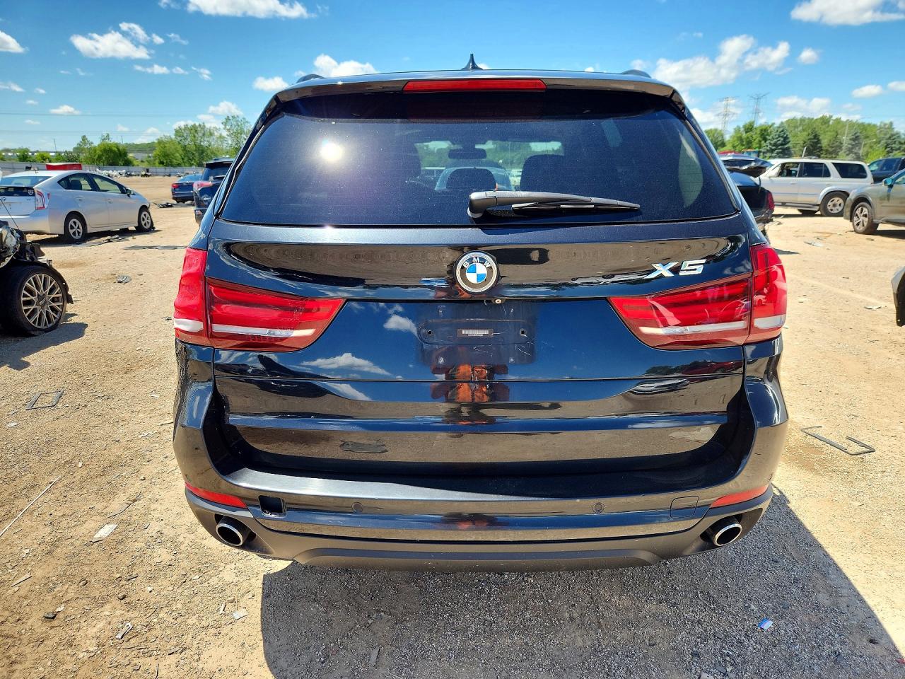 2015 Bmw X5 Xdrive35i Black vin: 5UXKR0C53F0K55884