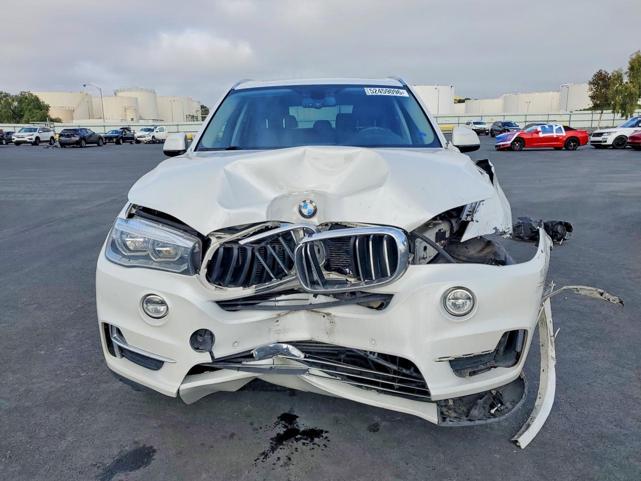 2015 Bmw X5 Xdrive35i Белый vin: 5UXKR0C53F0K56033
