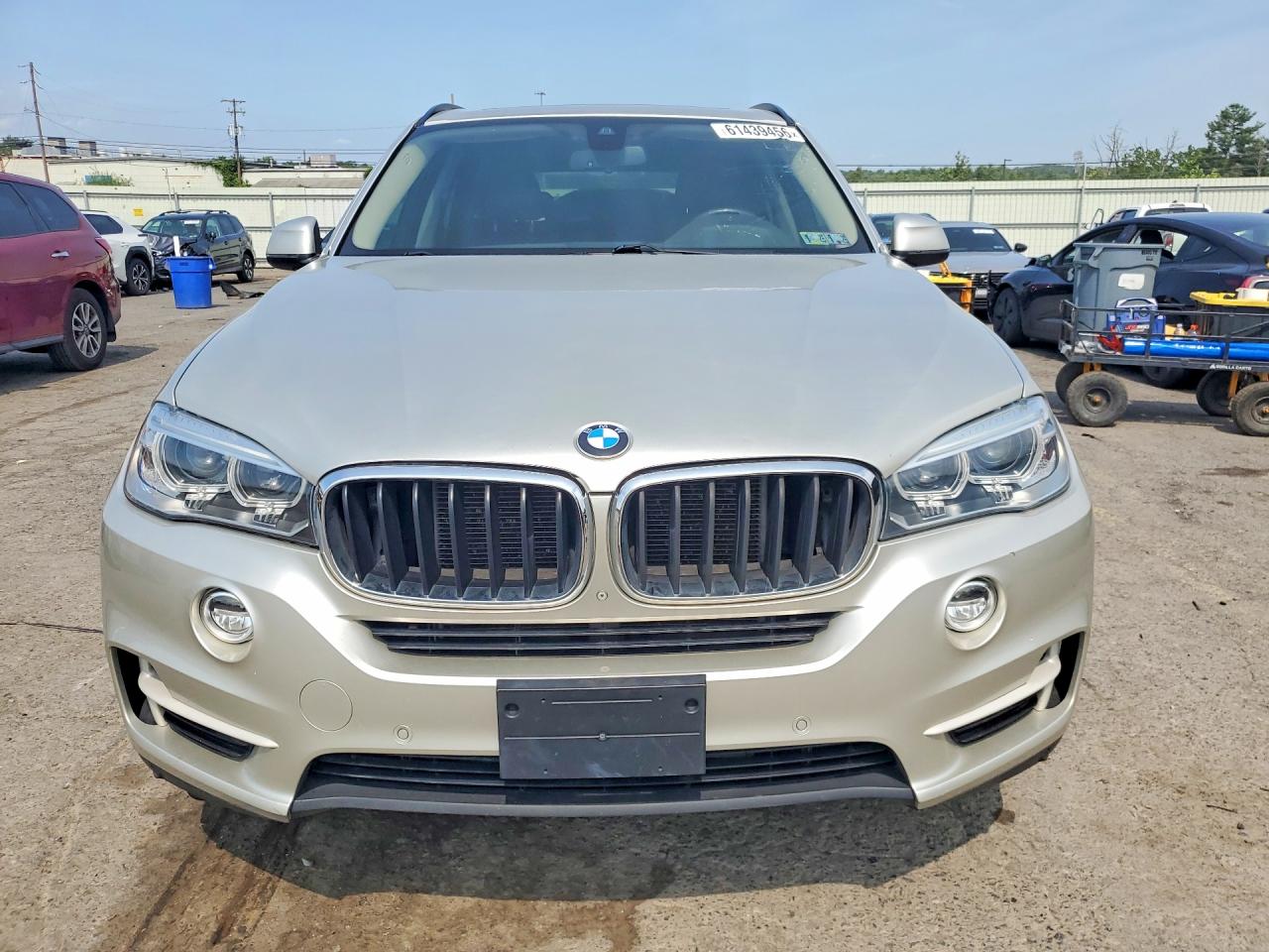 2015 Bmw X5 Xdrive35i Silver vin: 5UXKR0C53F0K57795