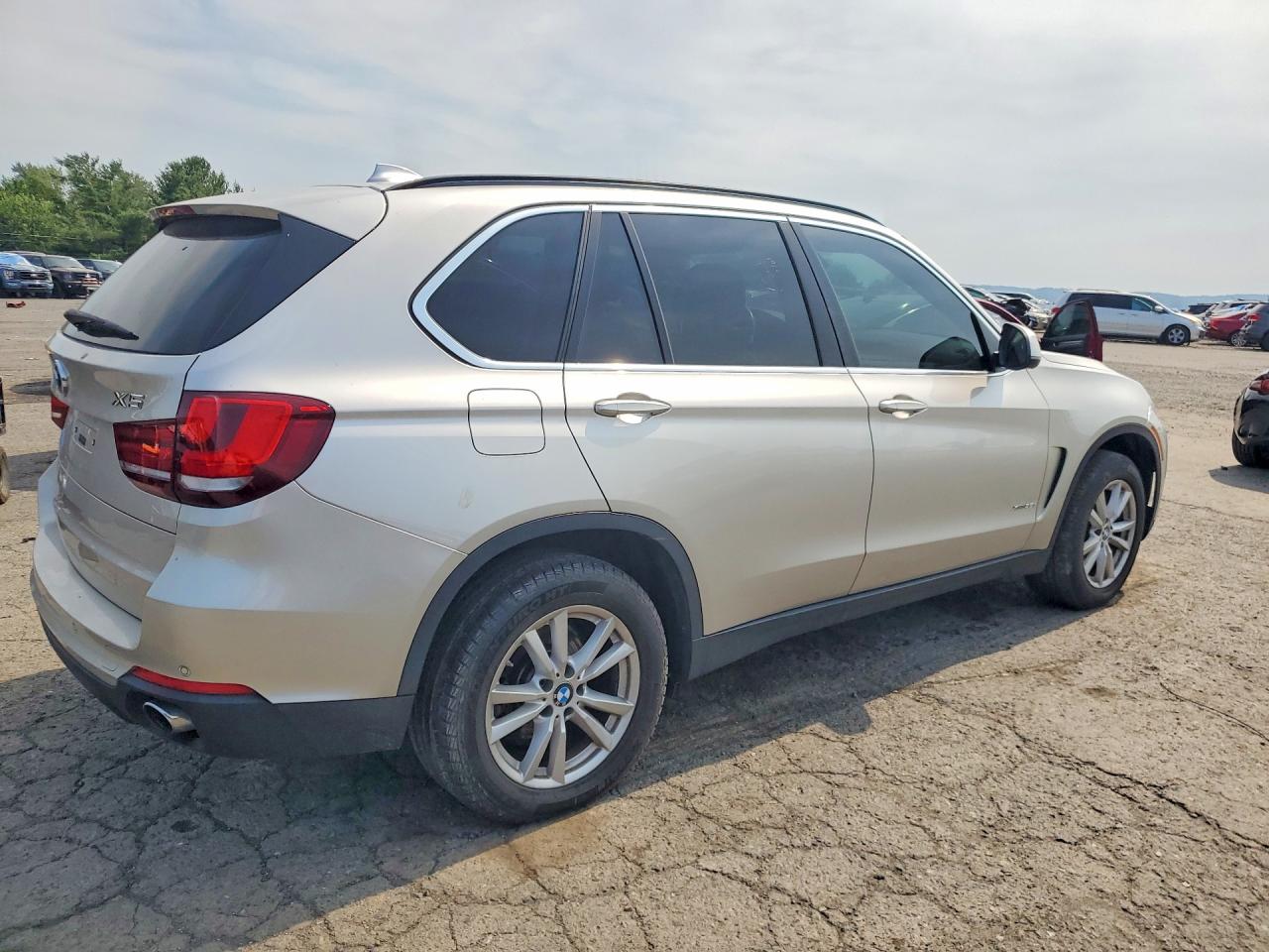 2015 Bmw X5 Xdrive35i Silver vin: 5UXKR0C53F0K57795