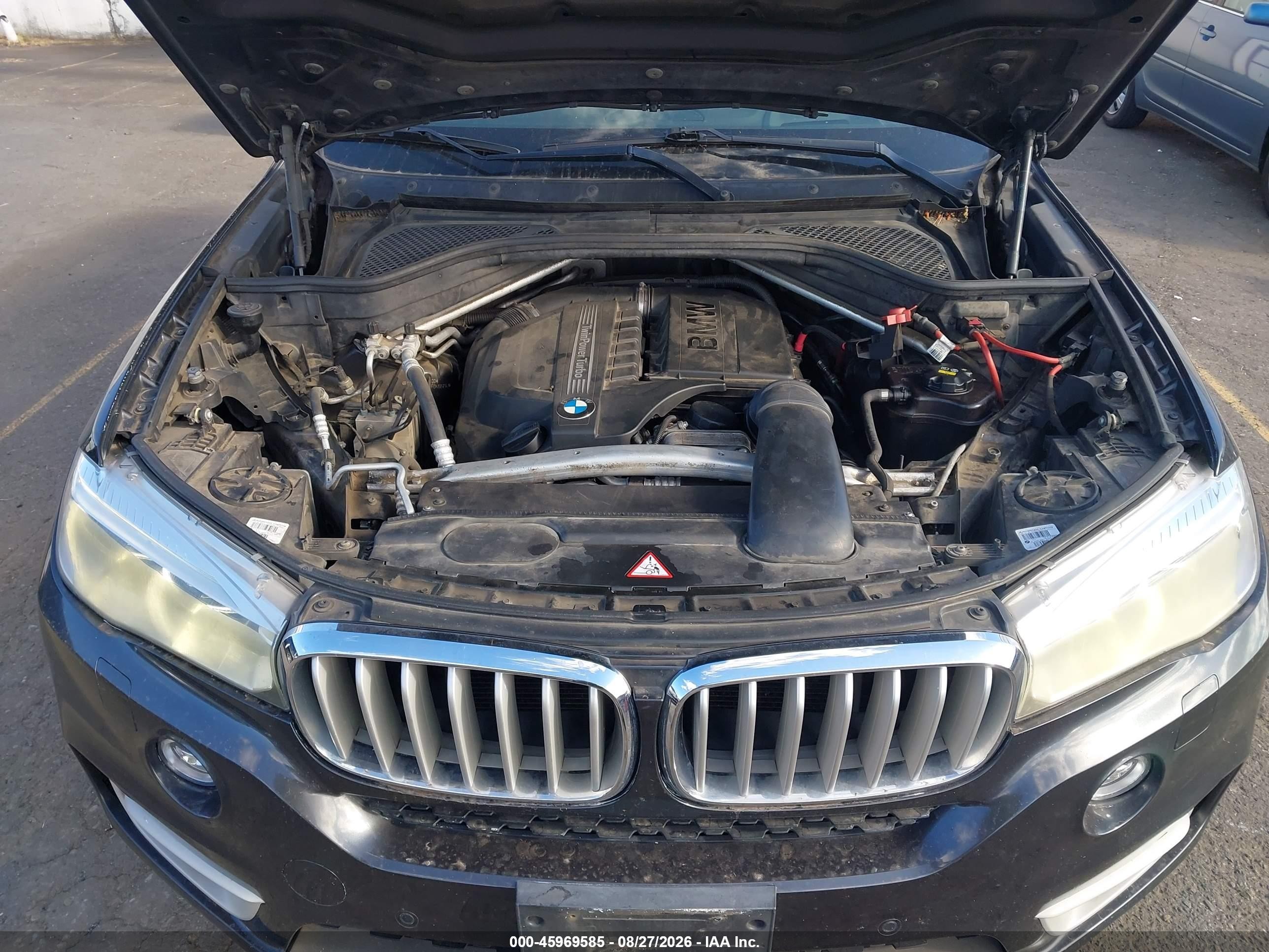 2015 Bmw X5 Xdrive35i Gray vin: 5UXKR0C53F0K60714