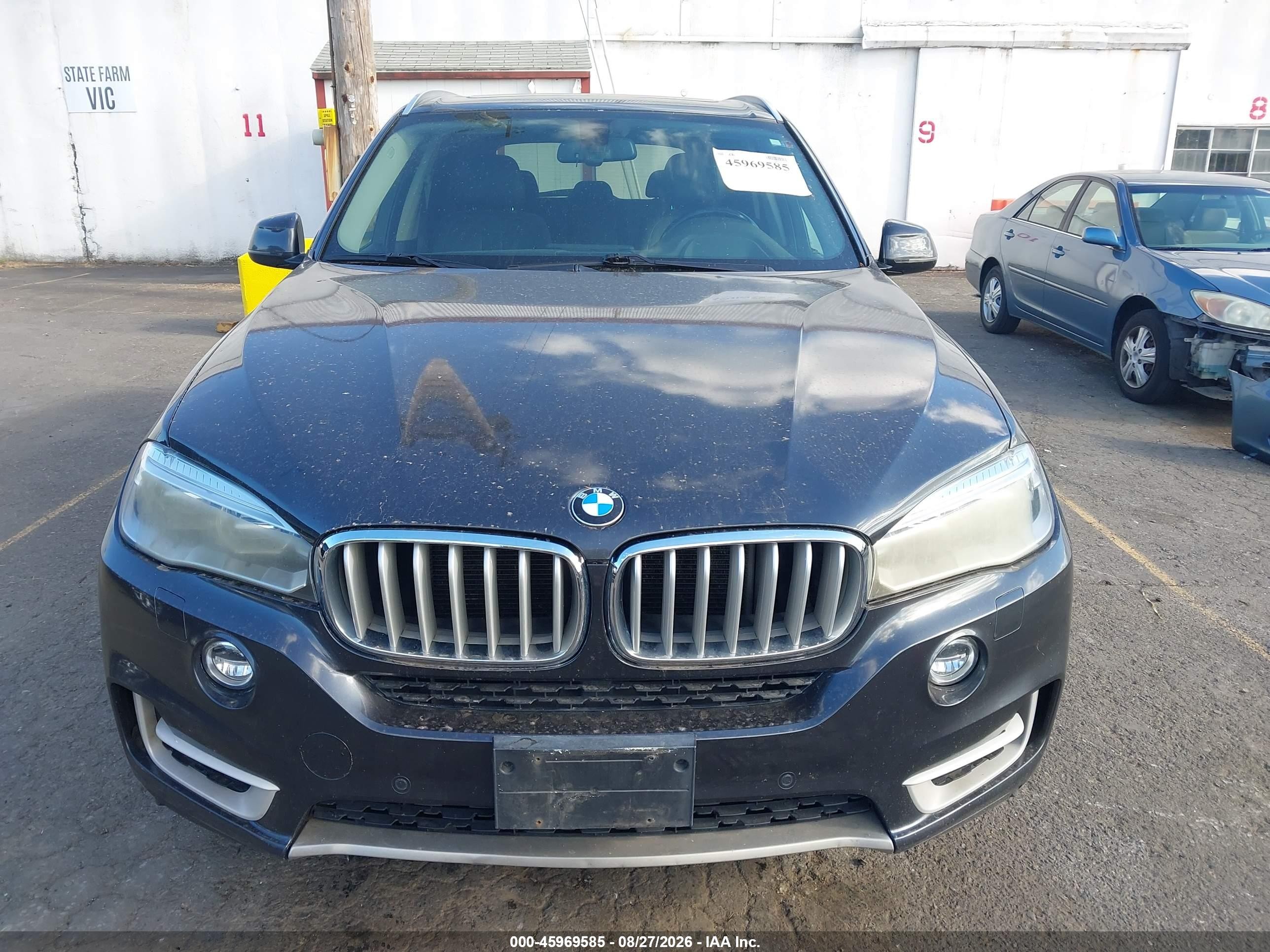 2015 Bmw X5 Xdrive35i Gray vin: 5UXKR0C53F0K60714