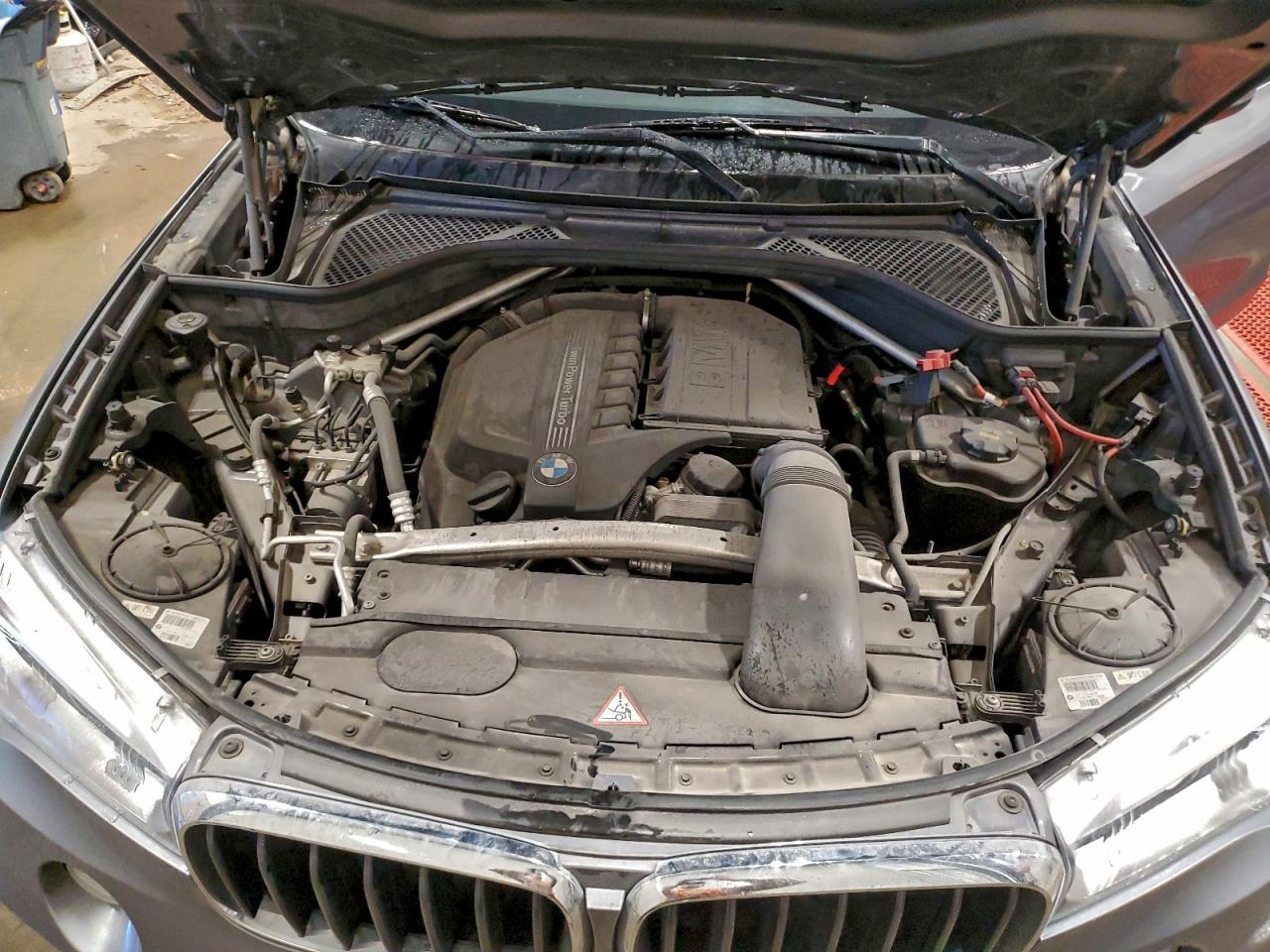 2015 Bmw X5 Xdrive35i Gray vin: 5UXKR0C53F0K62219