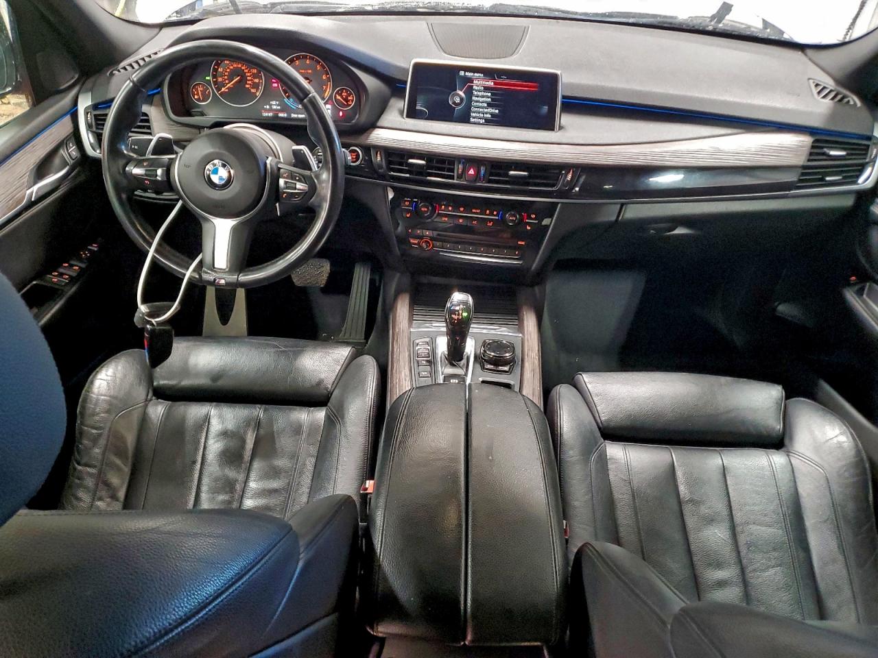 2015 Bmw X5 Xdrive35i Gray vin: 5UXKR0C53F0K62219
