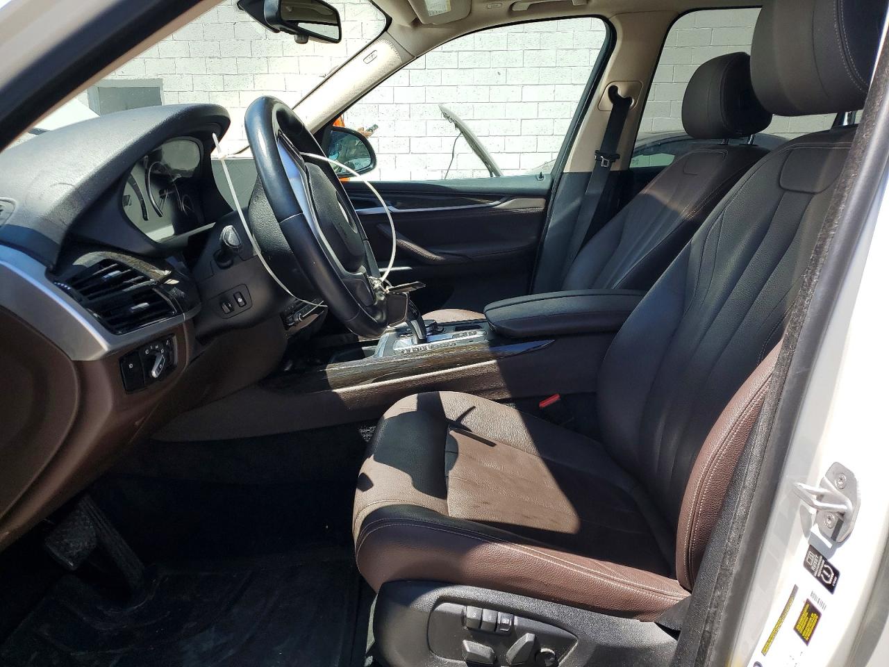 2015 Bmw X5 Xdrive35i White vin: 5UXKR0C53F0K64858