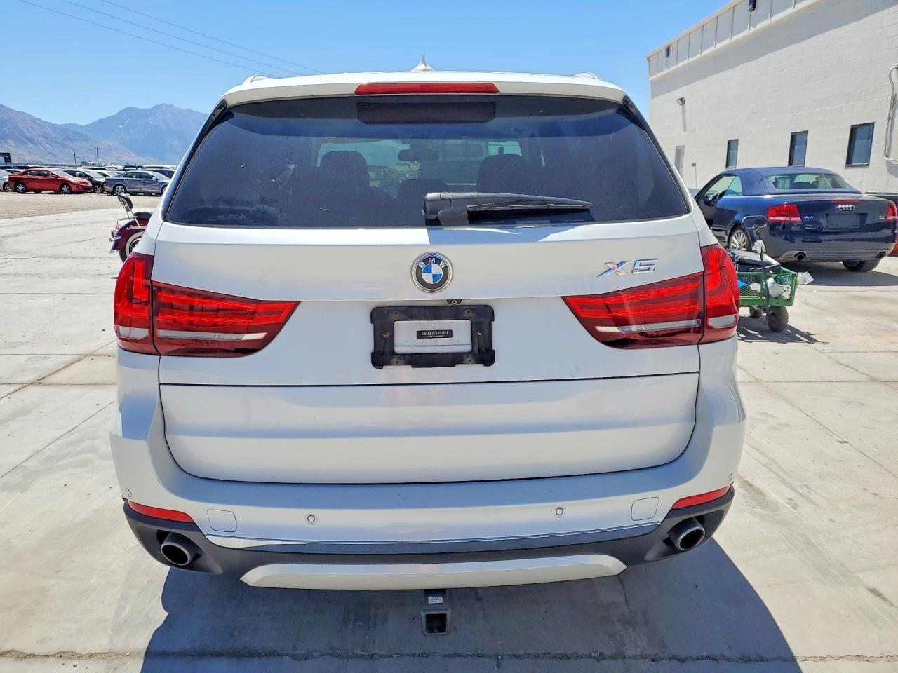 2015 Bmw X5 Xdrive35i White vin: 5UXKR0C53F0K64858