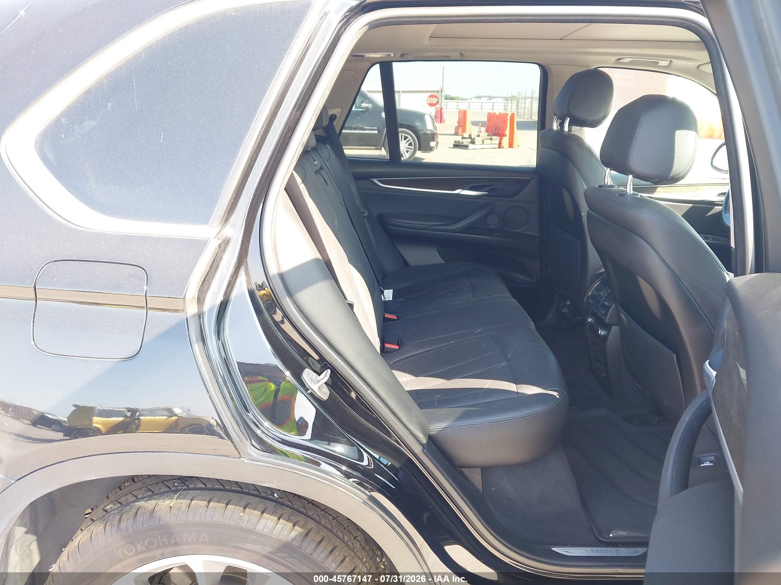 2015 Bmw X5 Xdrive35i Black vin: 5UXKR0C53F0P00169