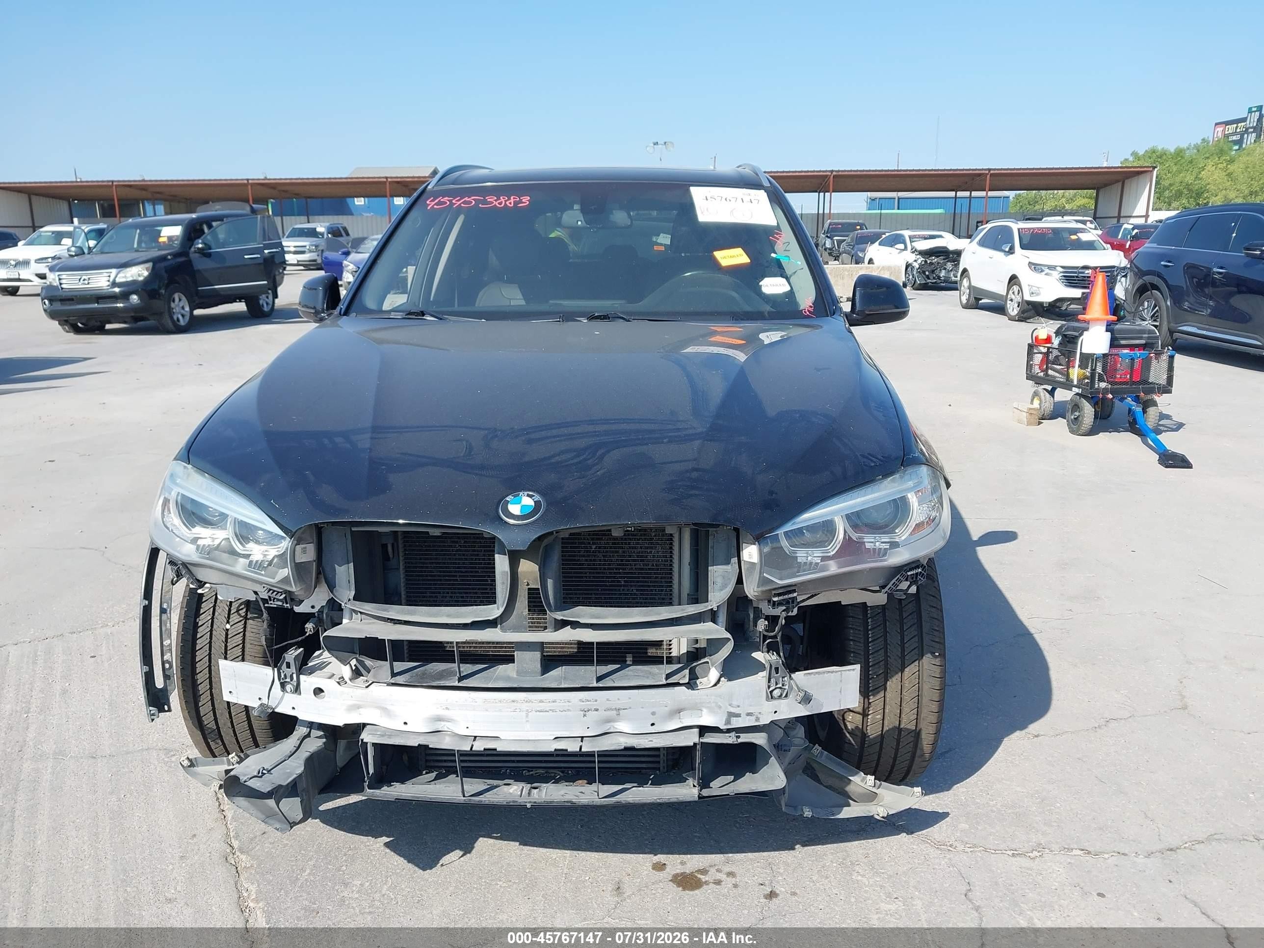 2015 Bmw X5 Xdrive35i Black vin: 5UXKR0C53F0P00169