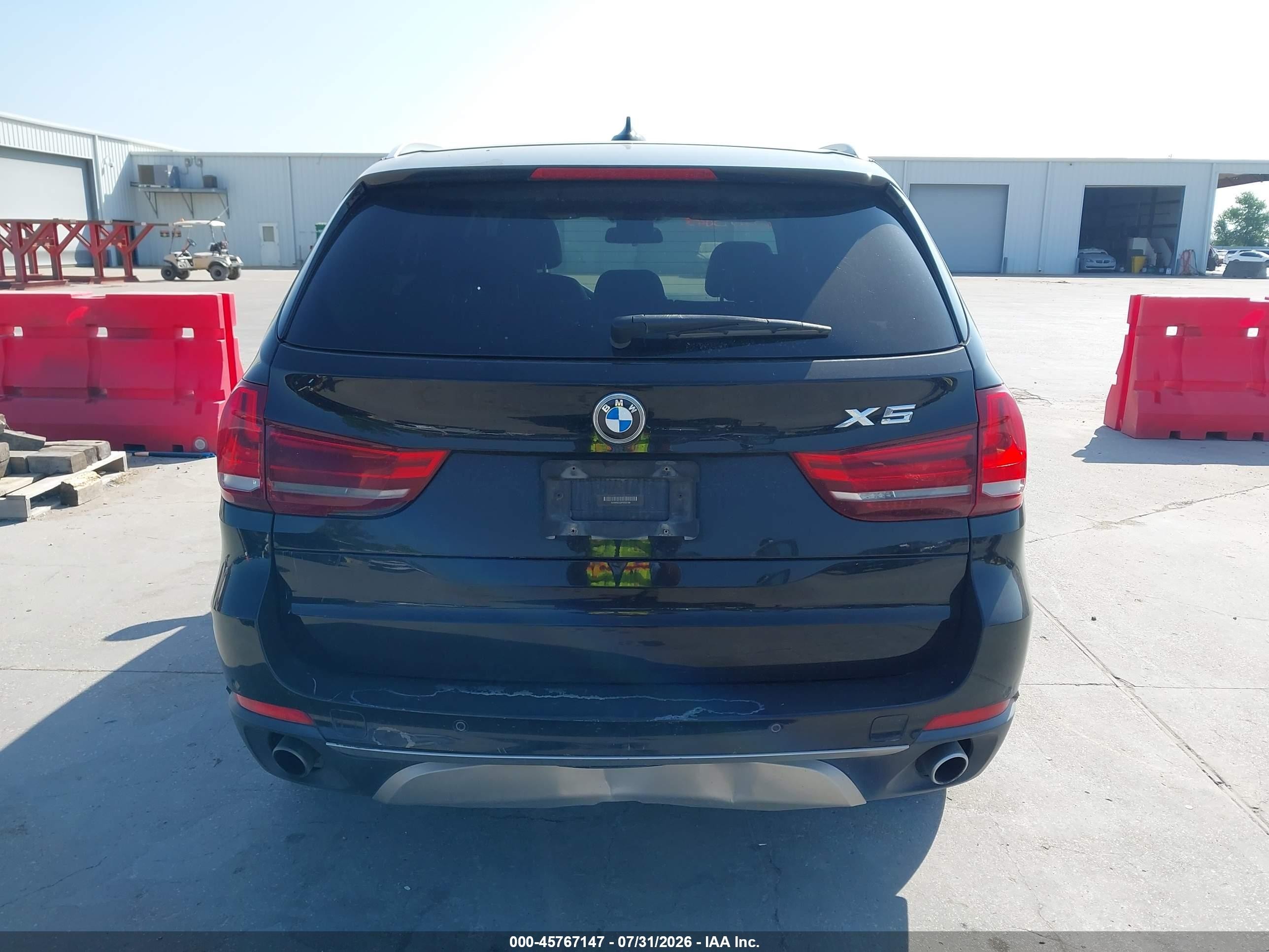 2015 Bmw X5 Xdrive35i Black vin: 5UXKR0C53F0P00169