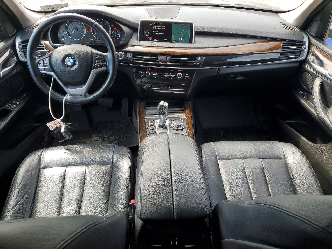 2015 Bmw X5 Xdrive35i Черный vin: 5UXKR0C53F0P00317