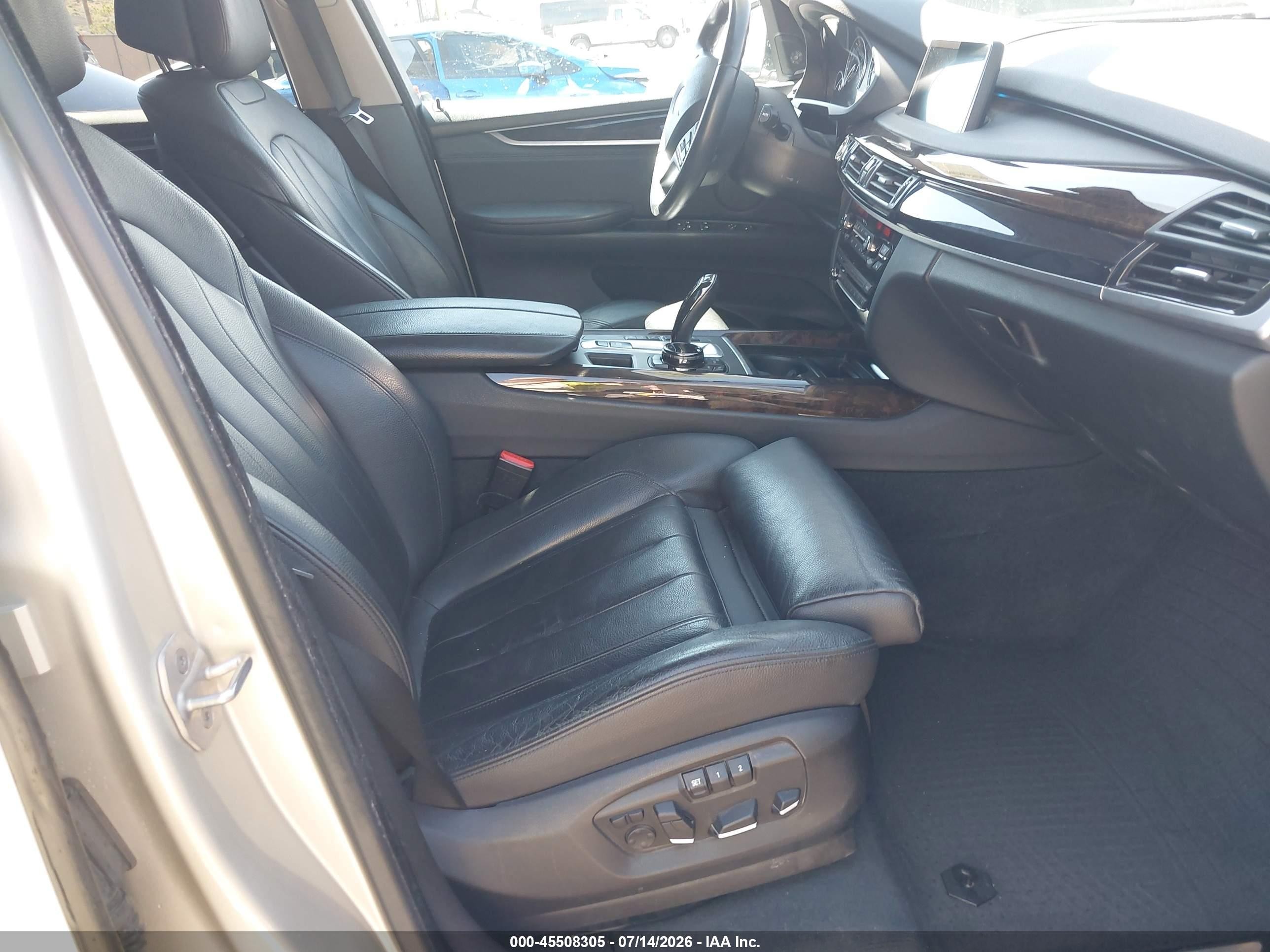 2015 Bmw X5 Xdrive35i Silver vin: 5UXKR0C53F0P04528