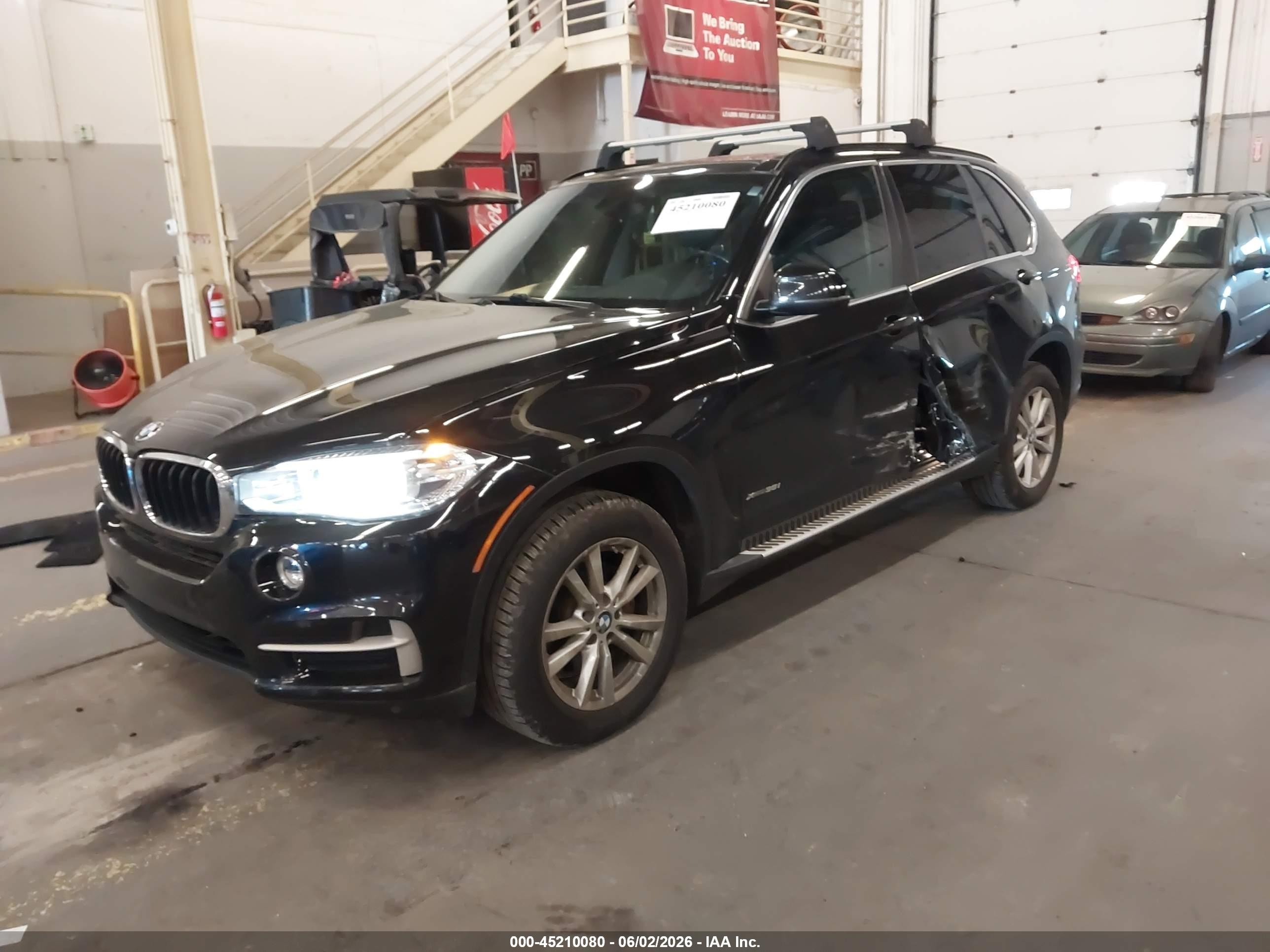 2015 Bmw X5 Xdrive35i Black vin: 5UXKR0C53F0P06179