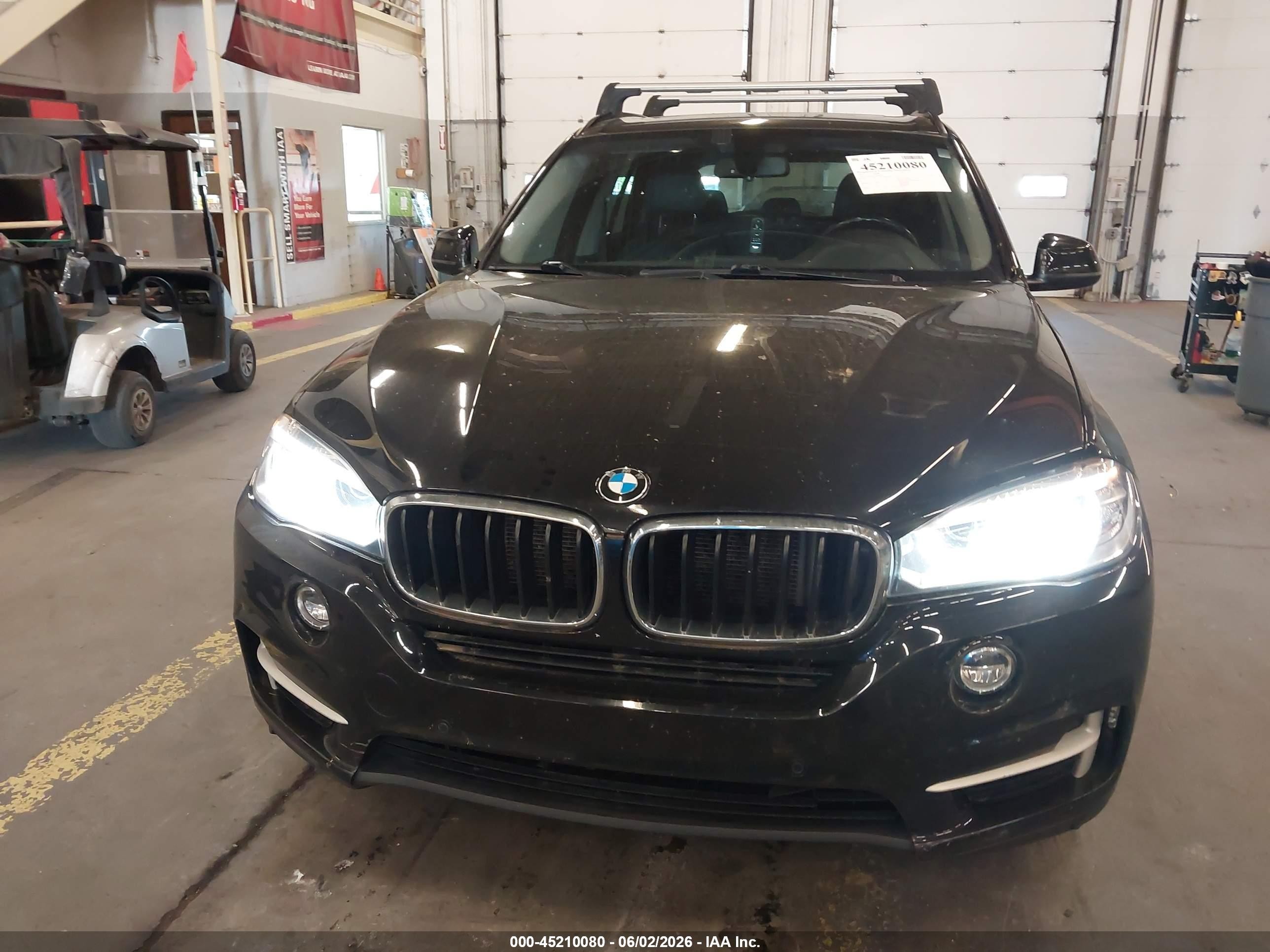 2015 Bmw X5 Xdrive35i Black vin: 5UXKR0C53F0P06179