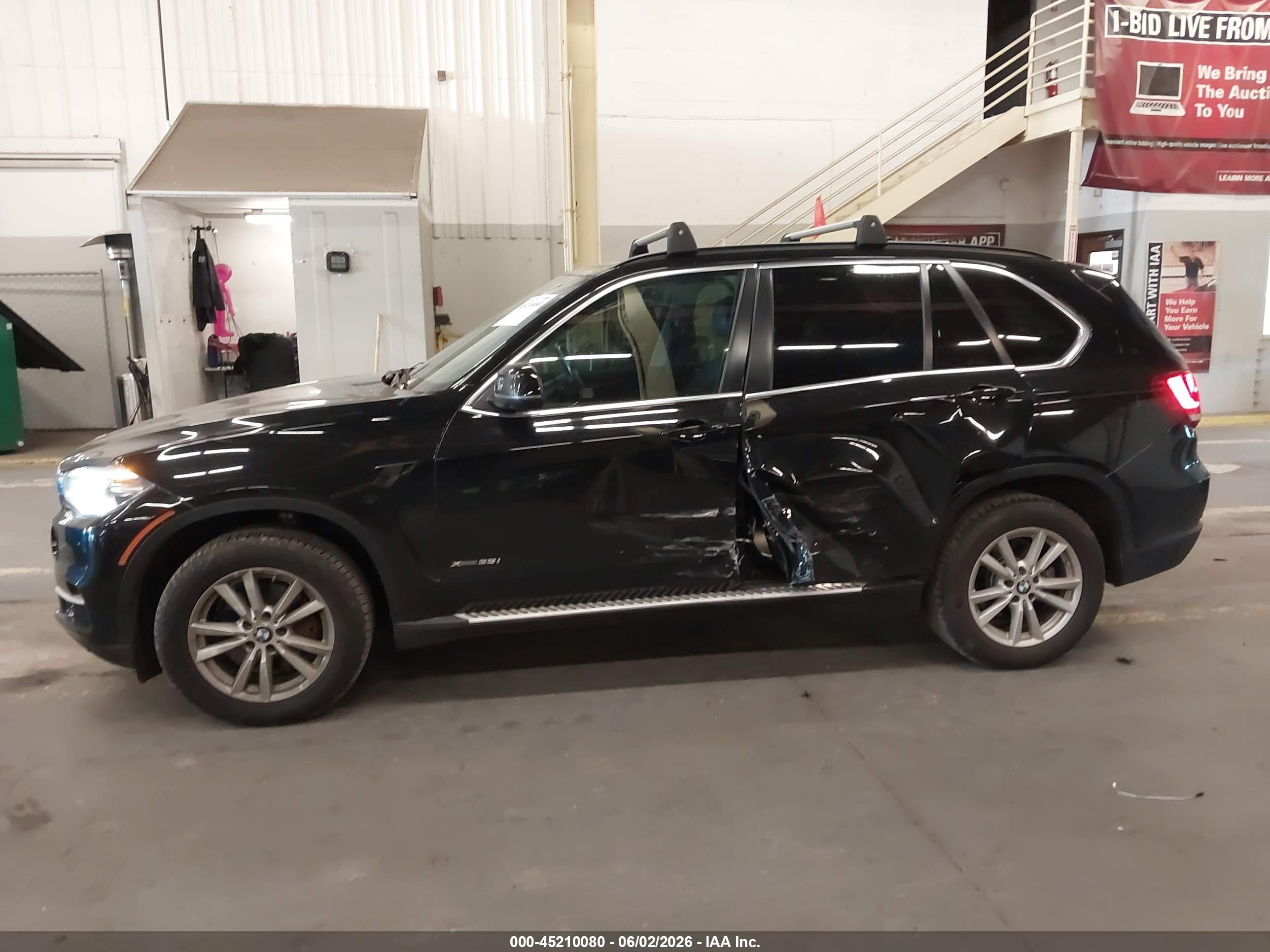 2015 Bmw X5 Xdrive35i Black vin: 5UXKR0C53F0P06179