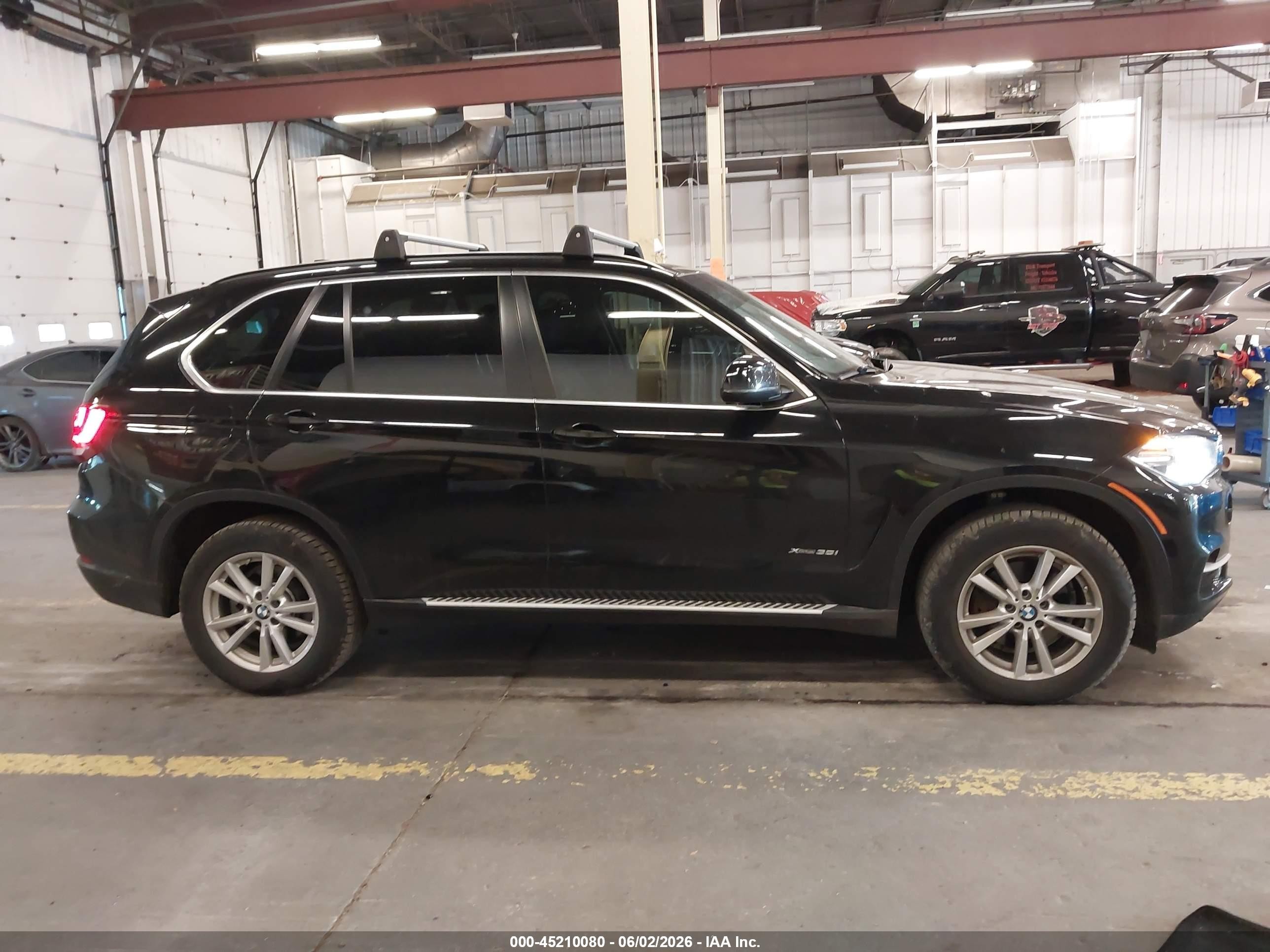 2015 Bmw X5 Xdrive35i Black vin: 5UXKR0C53F0P06179
