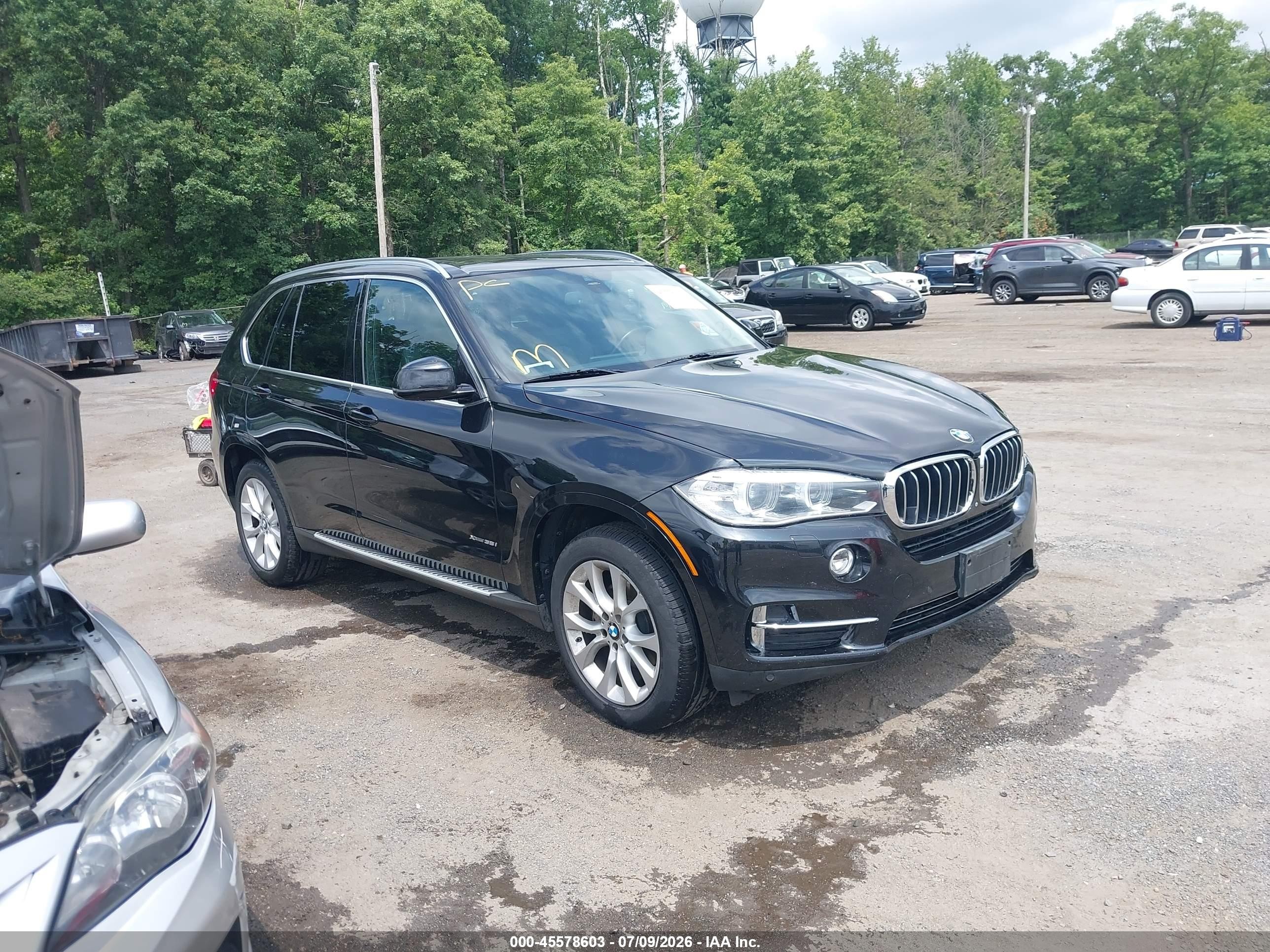 2015 Bmw X5 Xdrive35i Black vin: 5UXKR0C53F0P06716