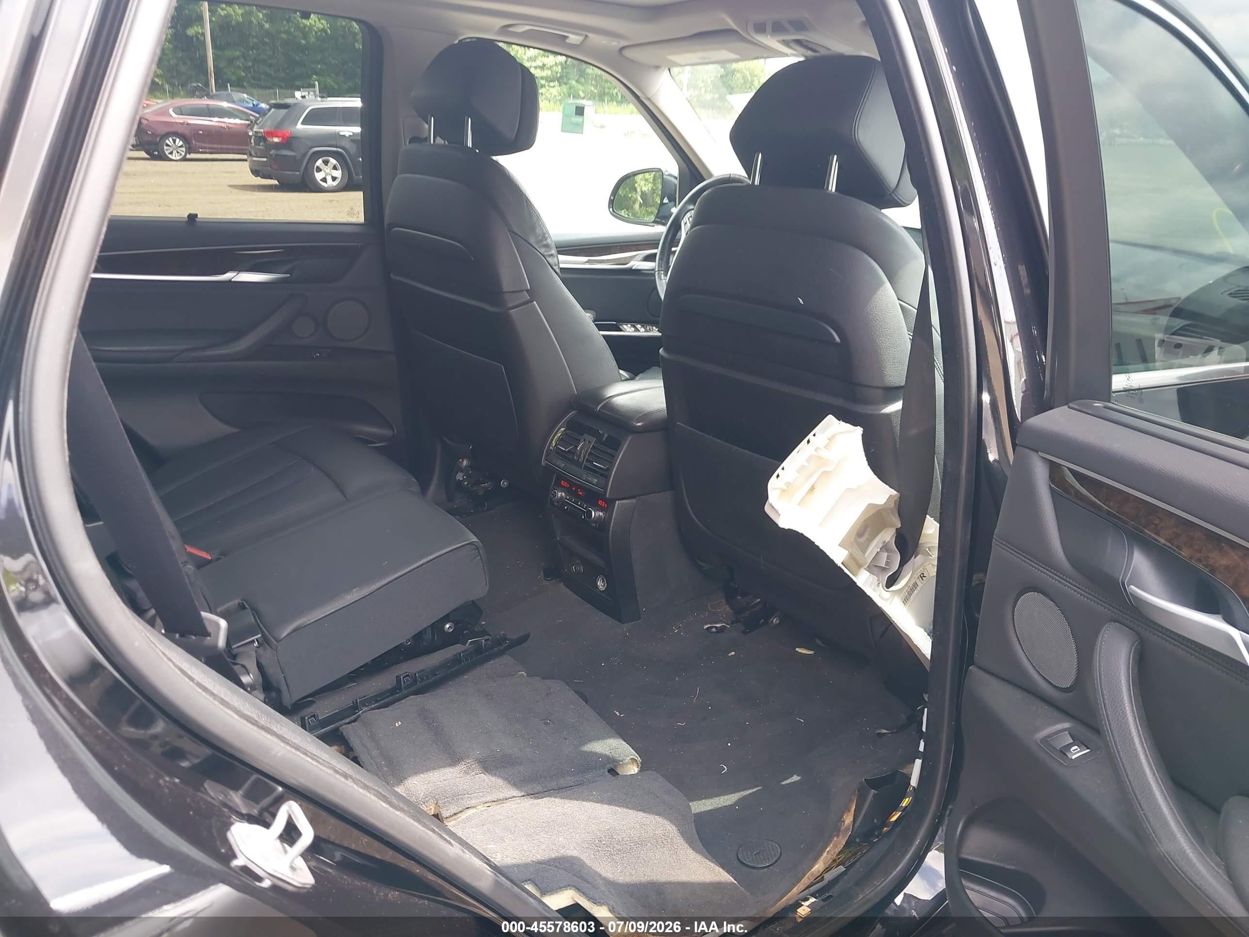 2015 Bmw X5 Xdrive35i Black vin: 5UXKR0C53F0P06716