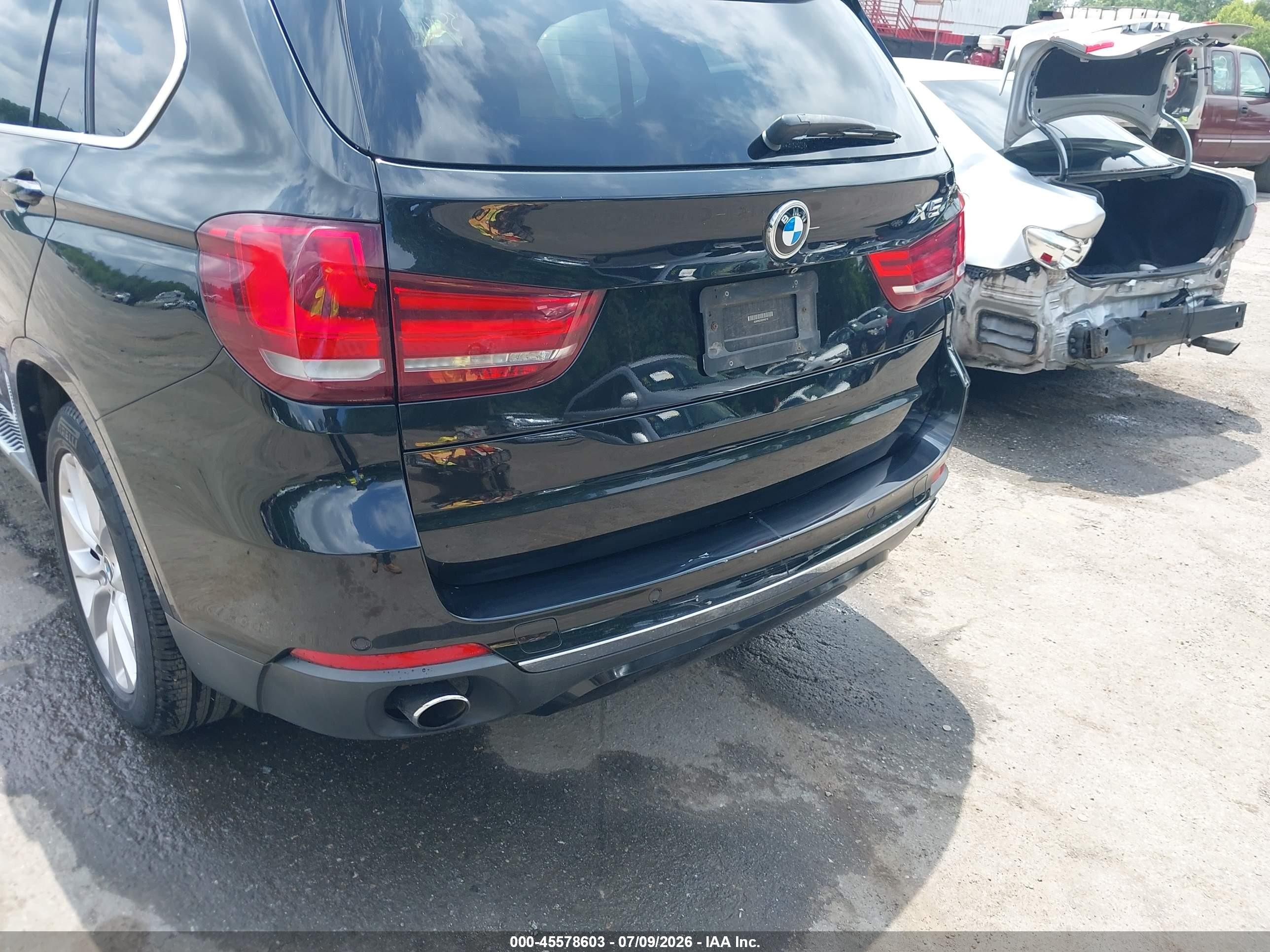 2015 Bmw X5 Xdrive35i Black vin: 5UXKR0C53F0P06716