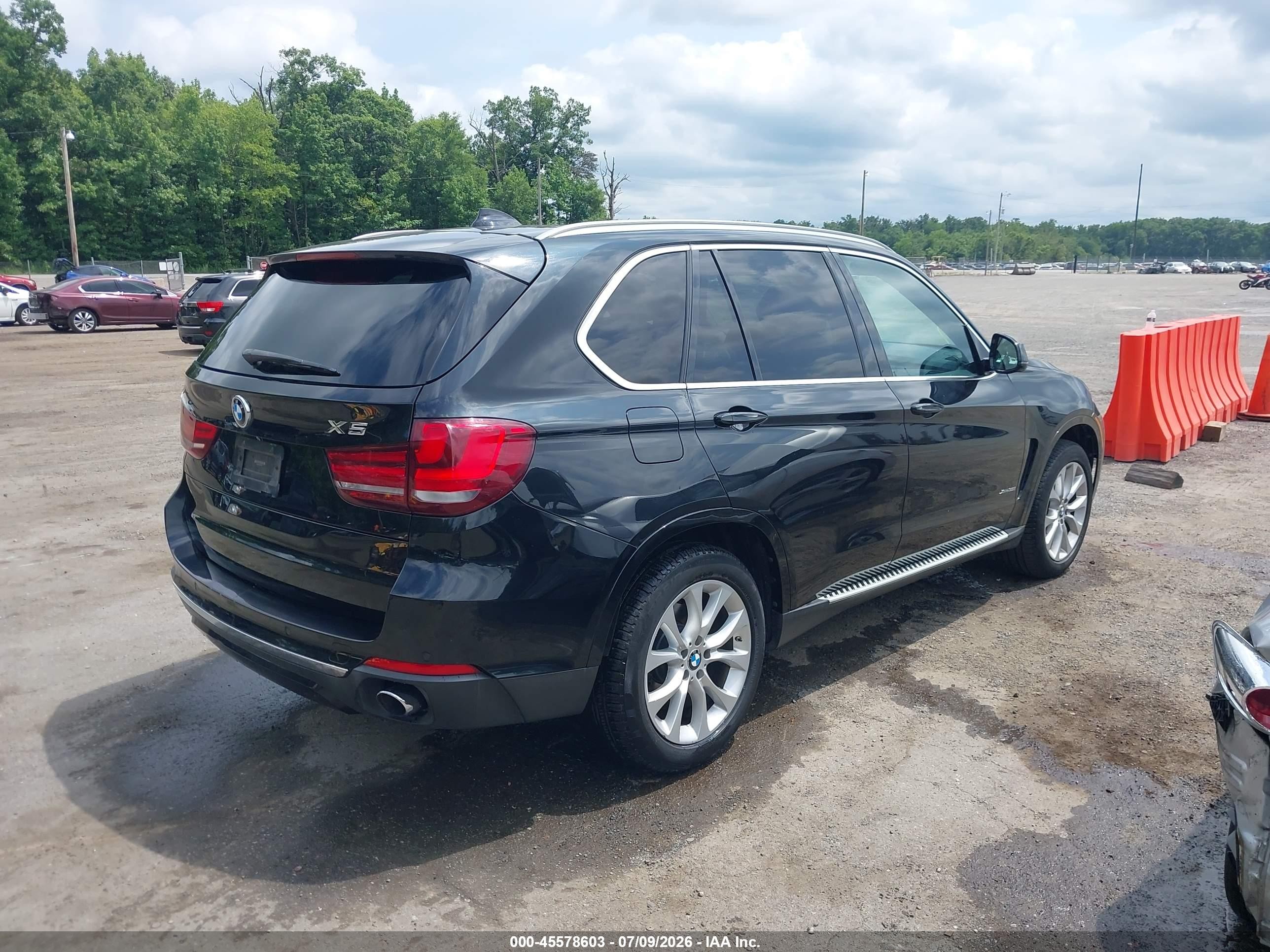 2015 Bmw X5 Xdrive35i Black vin: 5UXKR0C53F0P06716