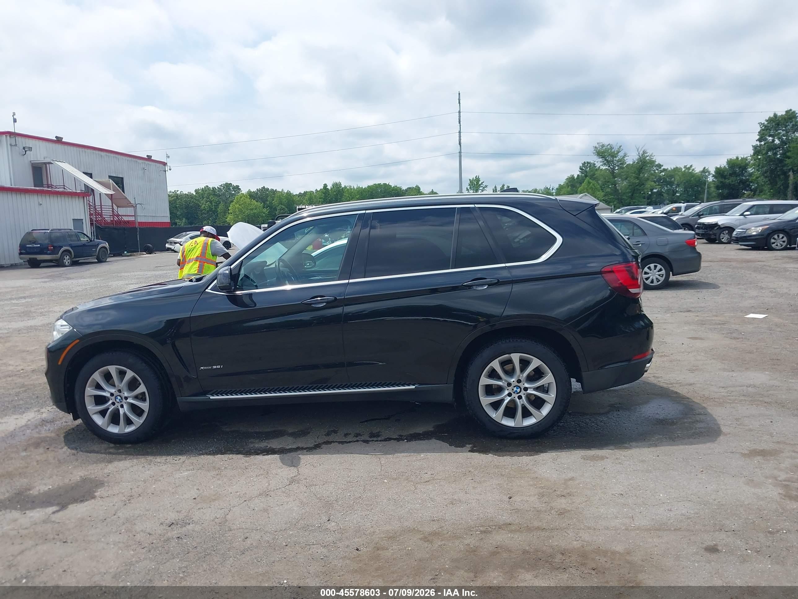 2015 Bmw X5 Xdrive35i Black vin: 5UXKR0C53F0P06716