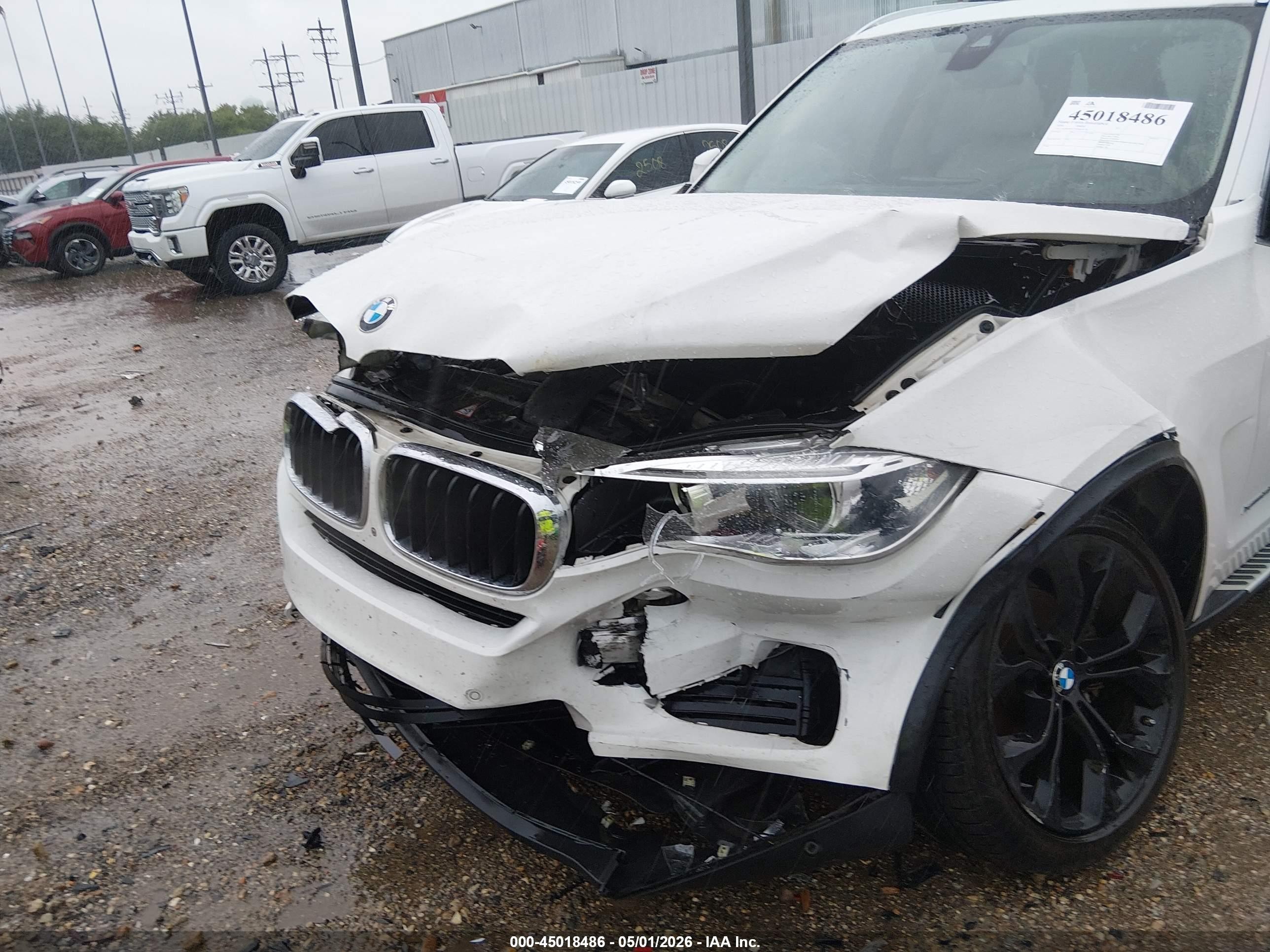 2016 Bmw X5 Xdrive35i White vin: 5UXKR0C53G0P19175