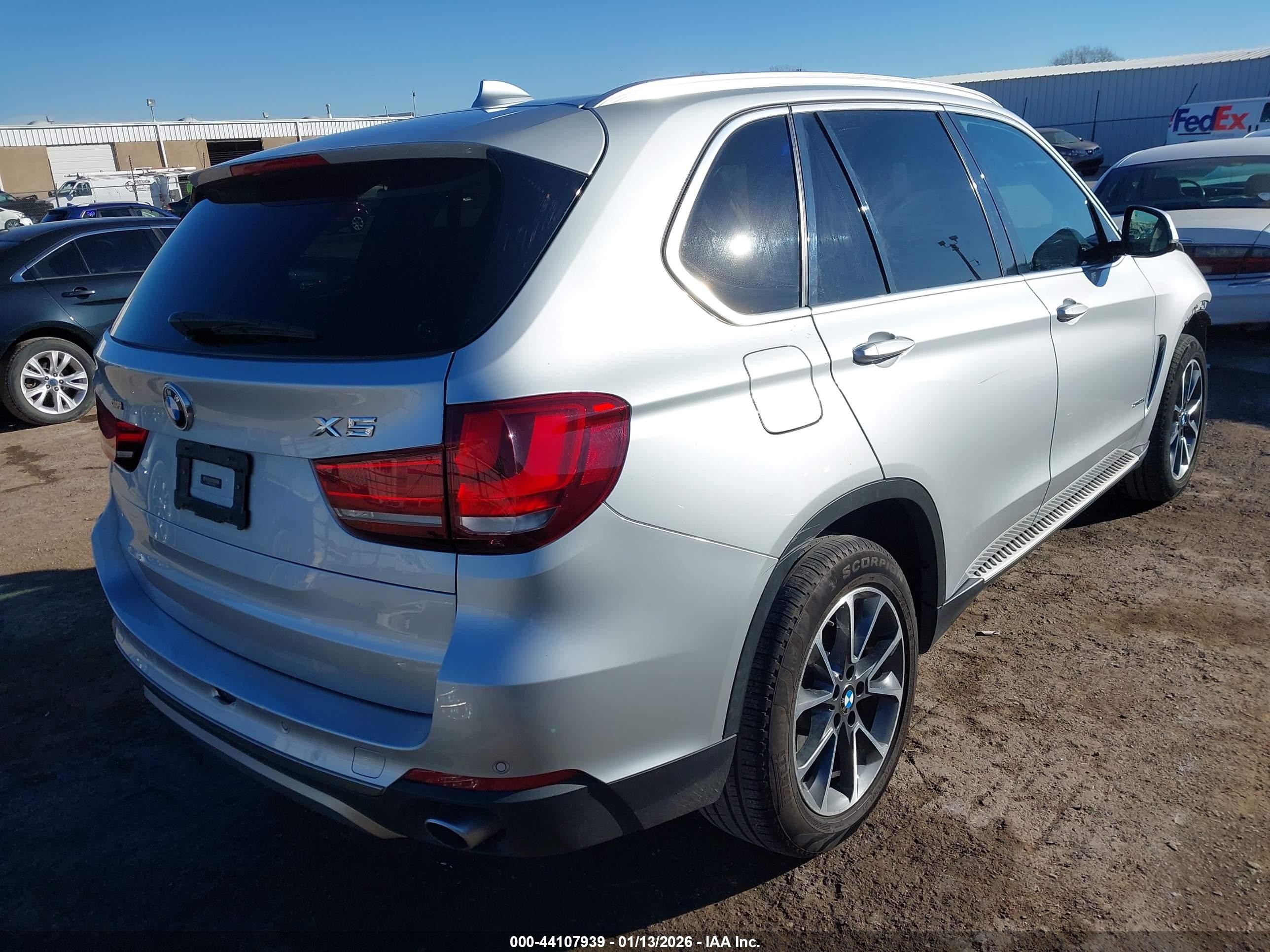 2014 Bmw X5 Xdrive35i Silver vin: 5UXKR0C54E0H25194