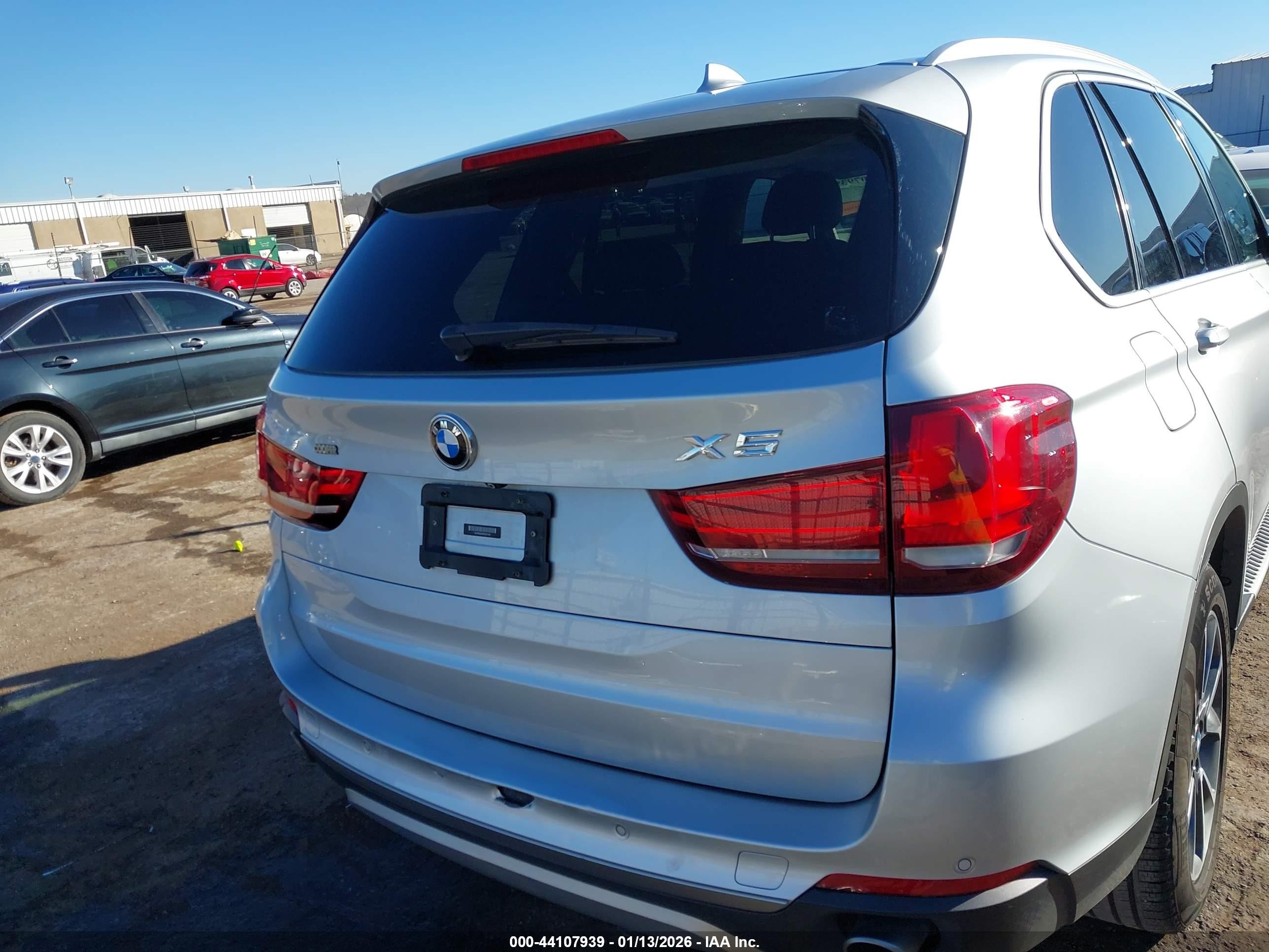 2014 Bmw X5 Xdrive35i Silver vin: 5UXKR0C54E0H25194