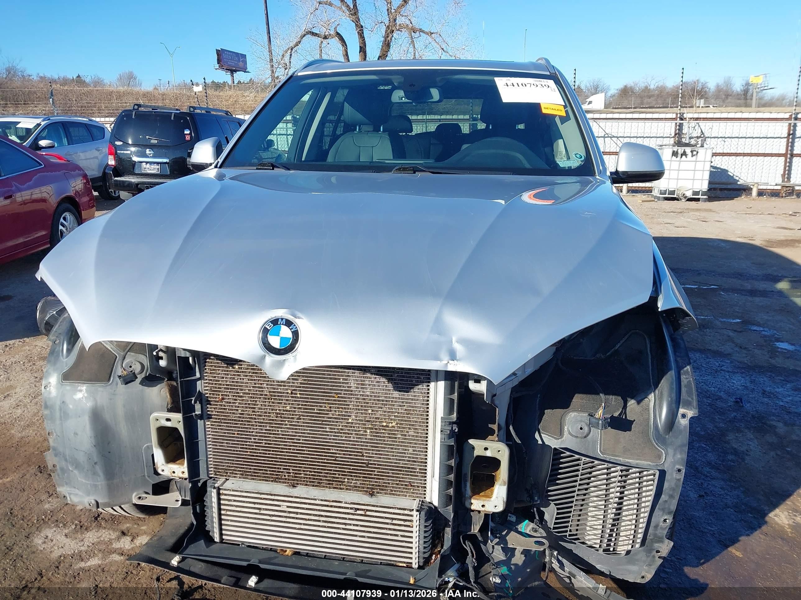2014 Bmw X5 Xdrive35i Silver vin: 5UXKR0C54E0H25194