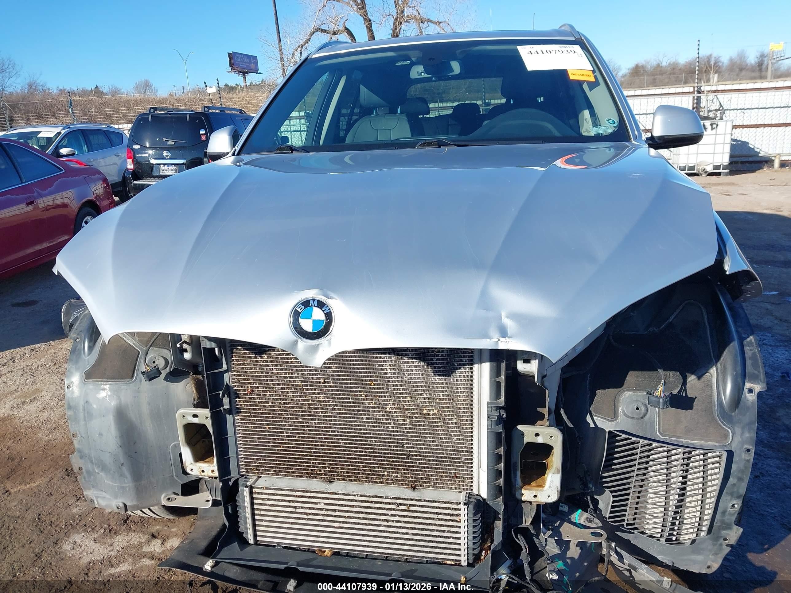 2014 Bmw X5 Xdrive35i Silver vin: 5UXKR0C54E0H25194
