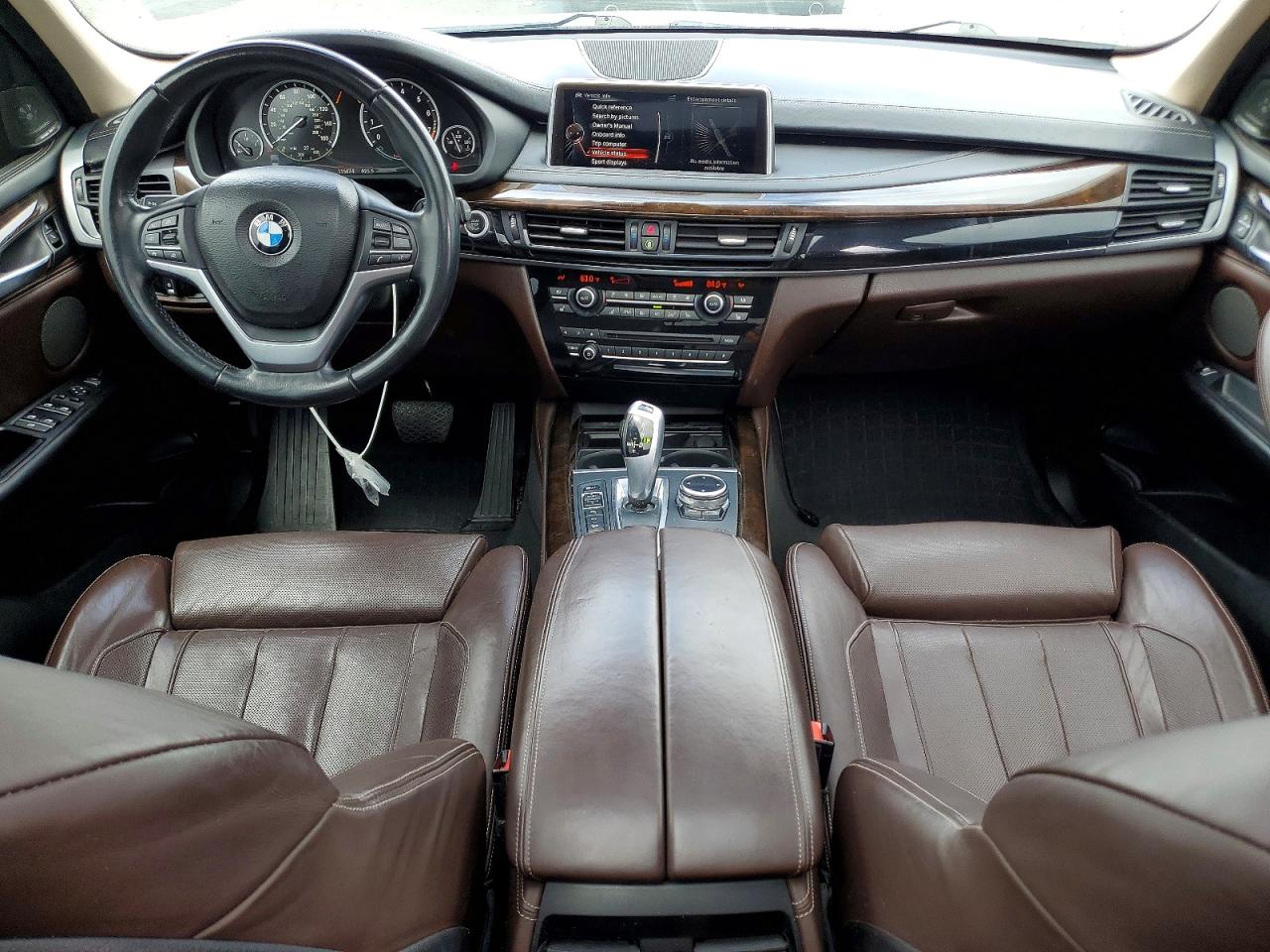 2014 Bmw X5 Xdrive35i Brown vin: 5UXKR0C54E0H25700