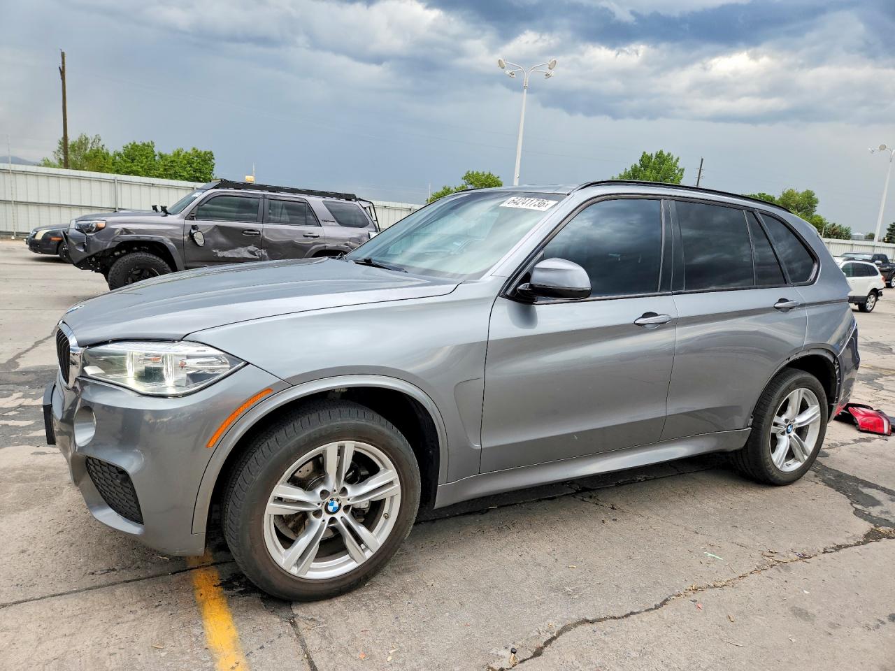 2014 Bmw X5 Xdrive35i Серый vin: 5UXKR0C54E0K52037