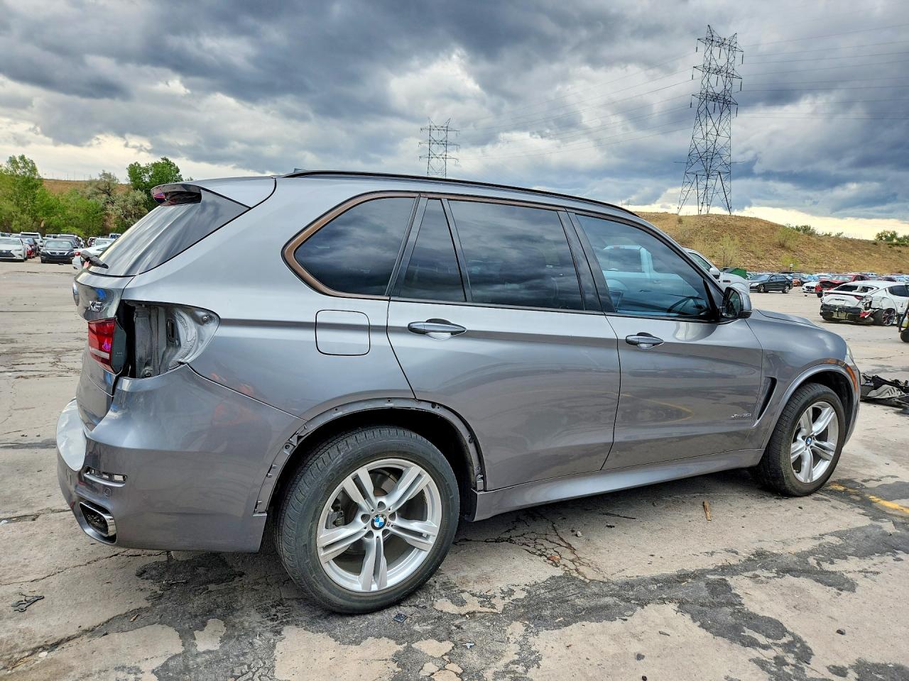 2014 Bmw X5 Xdrive35i Серый vin: 5UXKR0C54E0K52037